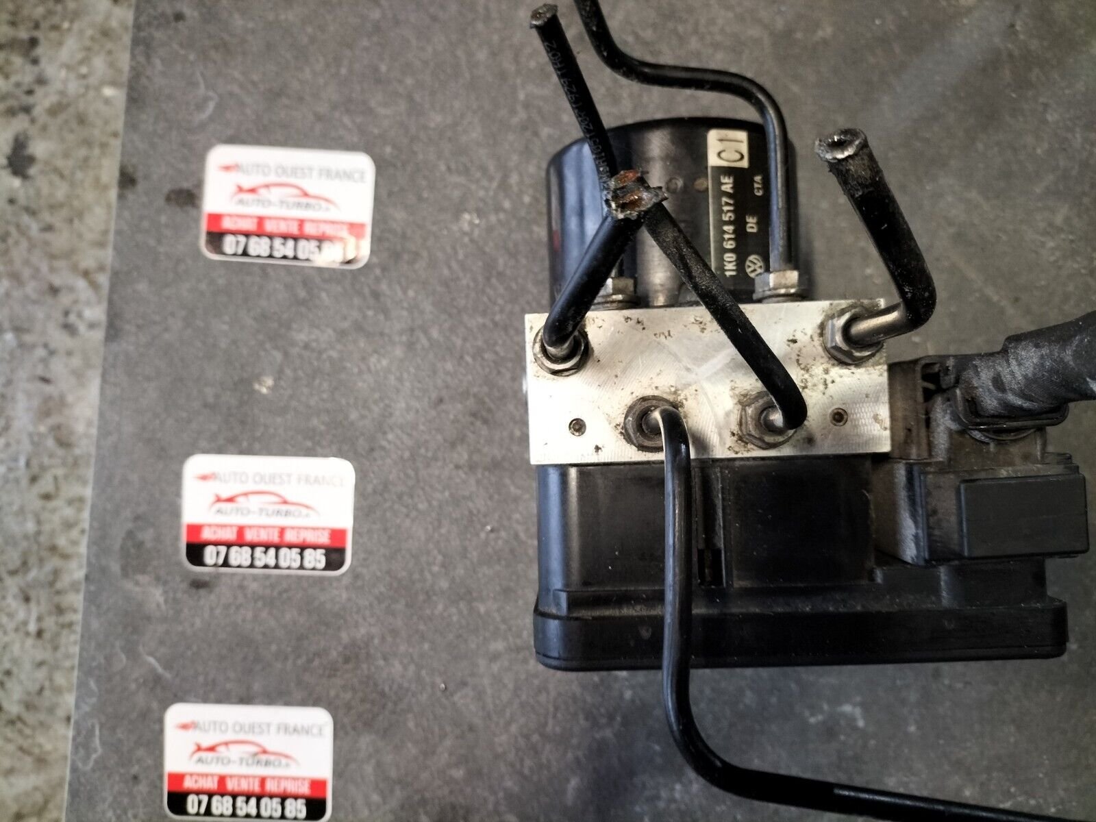 BLOCK ABSVW AUDI SEAT SKODA 2L TDI 140 CH ATE 100960-03593, 1K0614517 AE