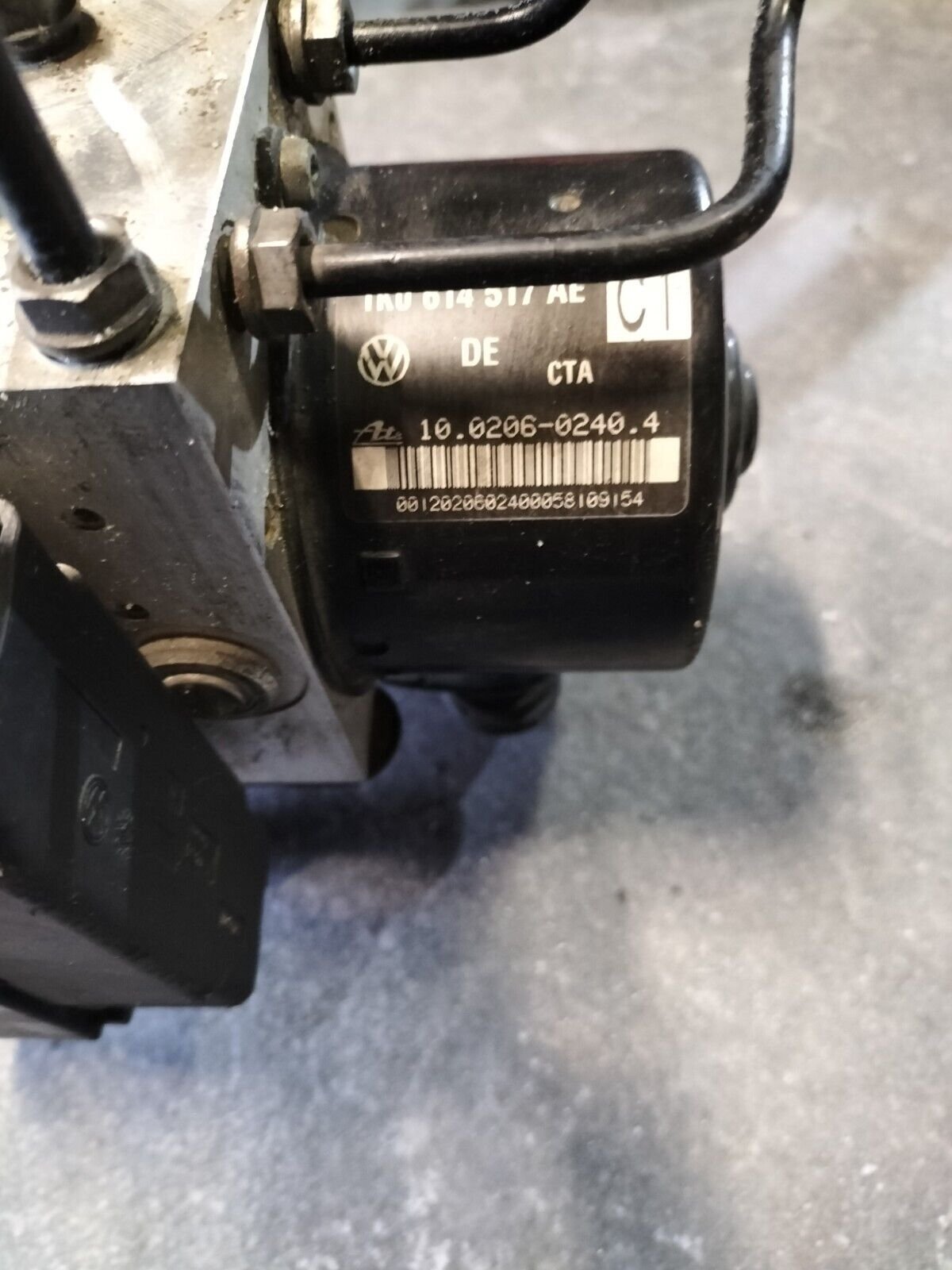 BLOCK ABSVW AUDI SEAT SKODA 2L TDI 140 CH ATE 100960-03593, 1K0614517 AE