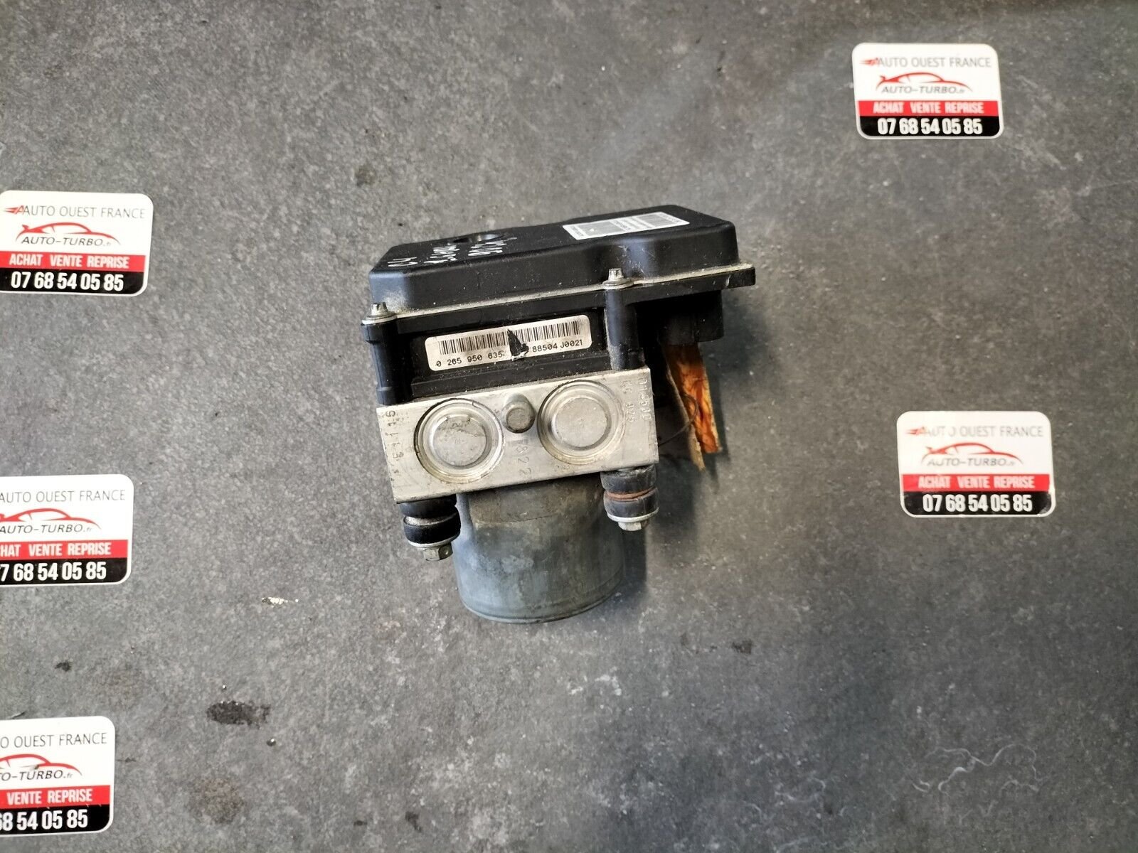 BLOCK ABS CITROEN C4 1.6 HDI BOSCH 0265235235, 9661887180