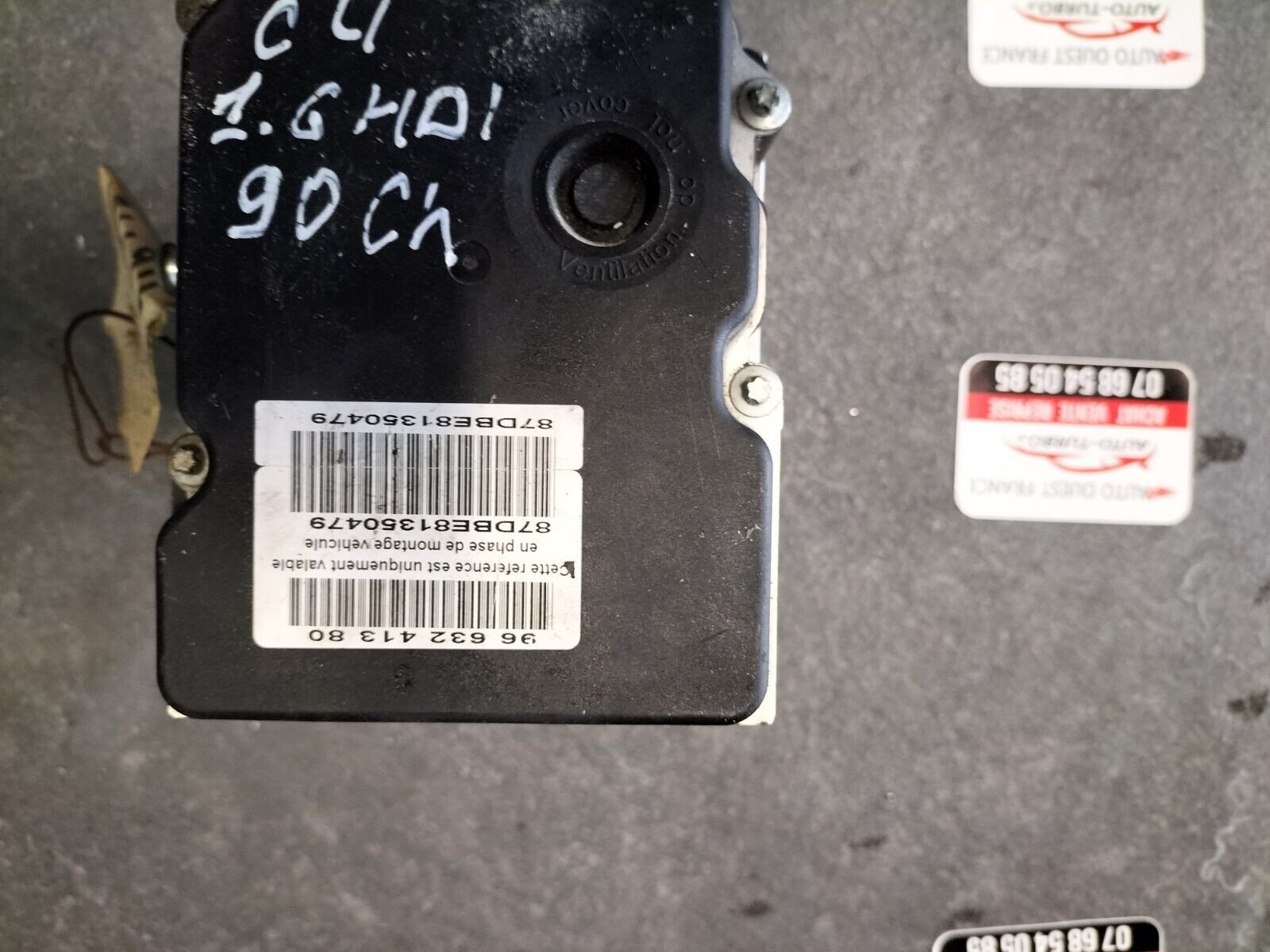 BLOCK ABS CITROEN C4 1.6 HDI BOSCH 0265235235, 9661887180