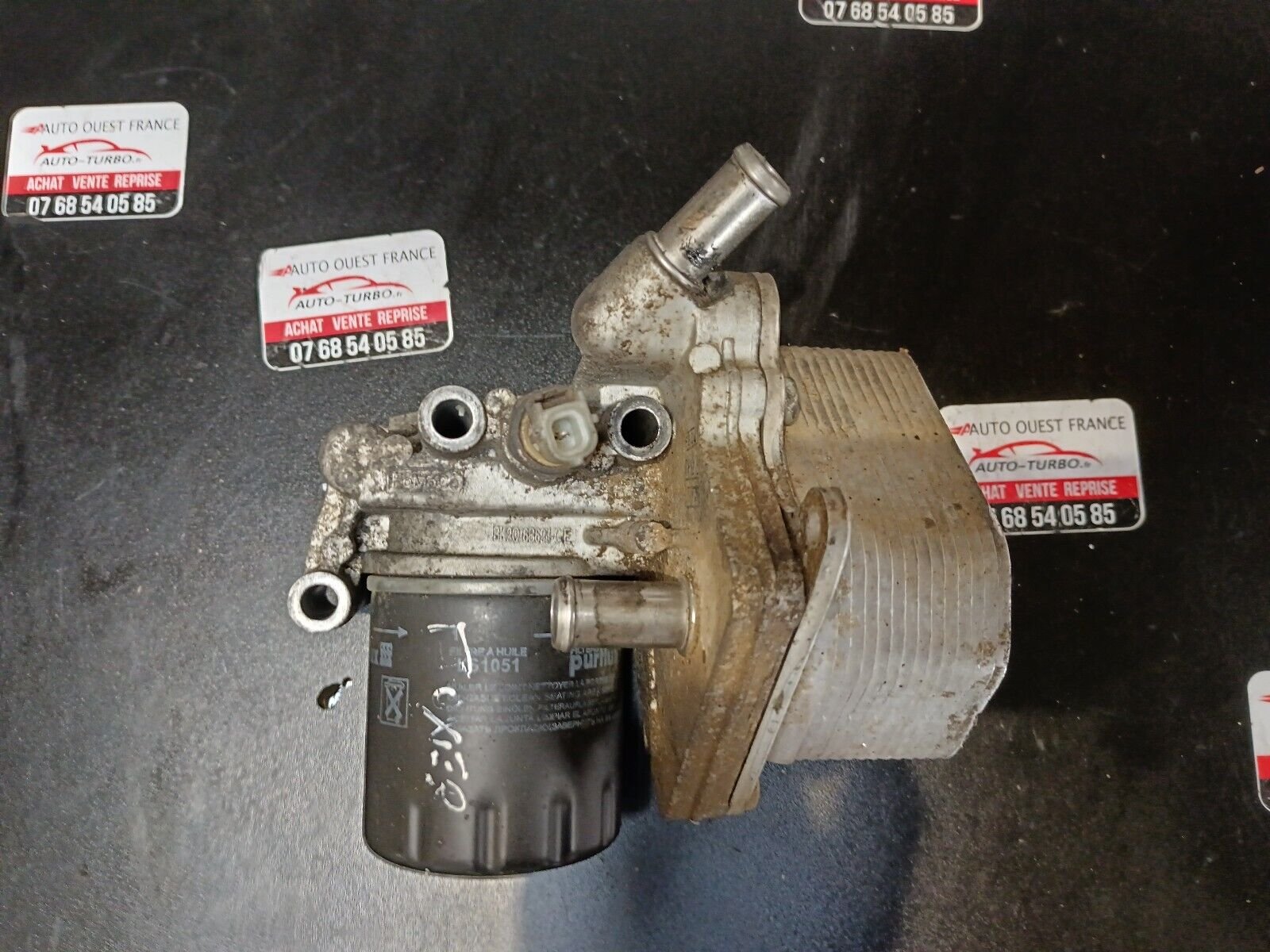 REFROIDISSEUR FILTRE A HUILE BOXER JUMPER DUCATO 2.2HDI REFERENCE: BK2Q6B624CE