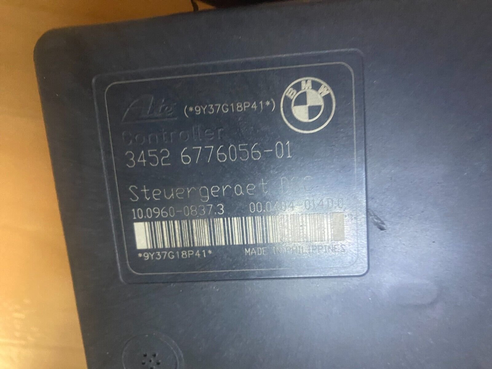 3451-6776055-01 Bloc ABS (freins anti-blocage) BMW SERIE 3 E91