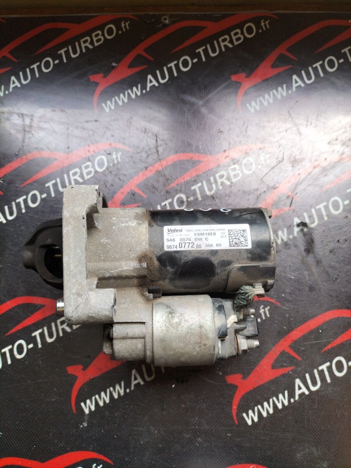 DEMARREUR PEUGEOT  308 II 1.2 eTHP PURTECH 9674077280 , ESM18E8