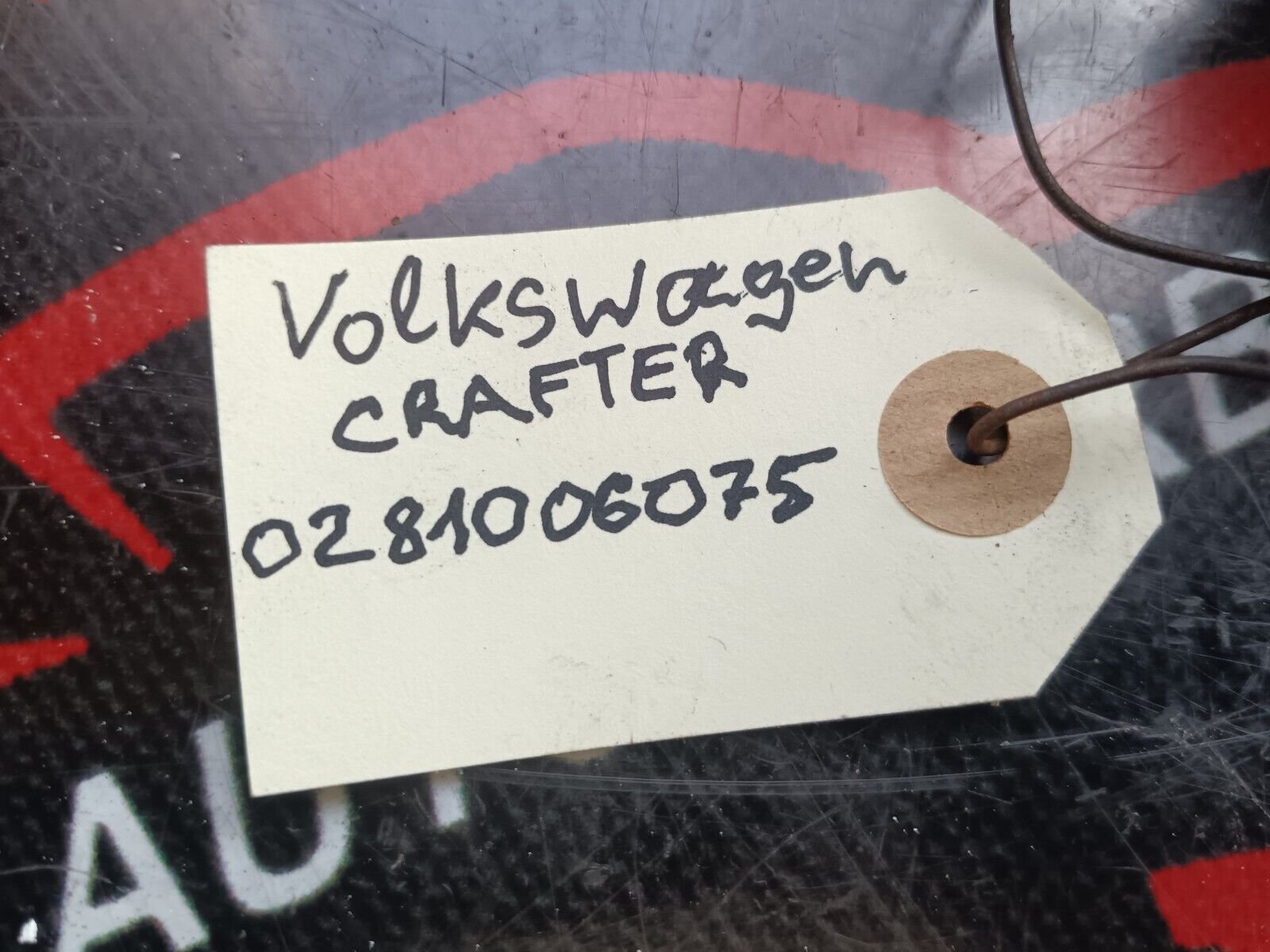 CAPTEUR REGULATION PRESSION D'INJECTION VOLKSWAGEN CRAFTER REFERENCE: 0281006075