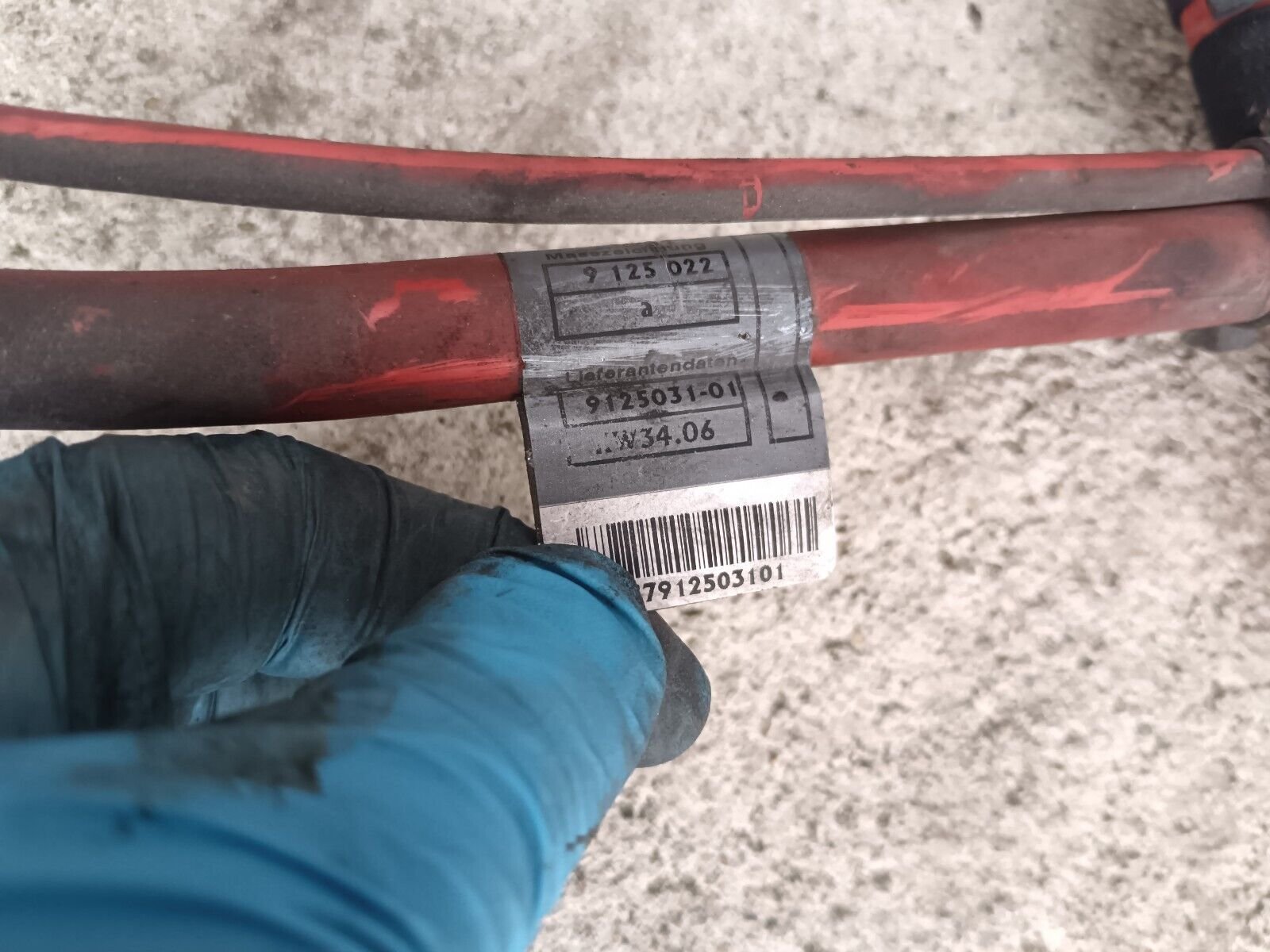 CABLE BATTERIE POSITIF BMW SERIE1 120i REFERENCE:15974510