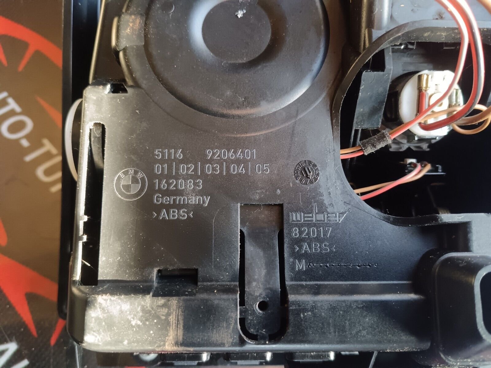 CONSOLE CENTRALE AVANT BMW SERIE 5 F10 REFERENCE: 51169206401