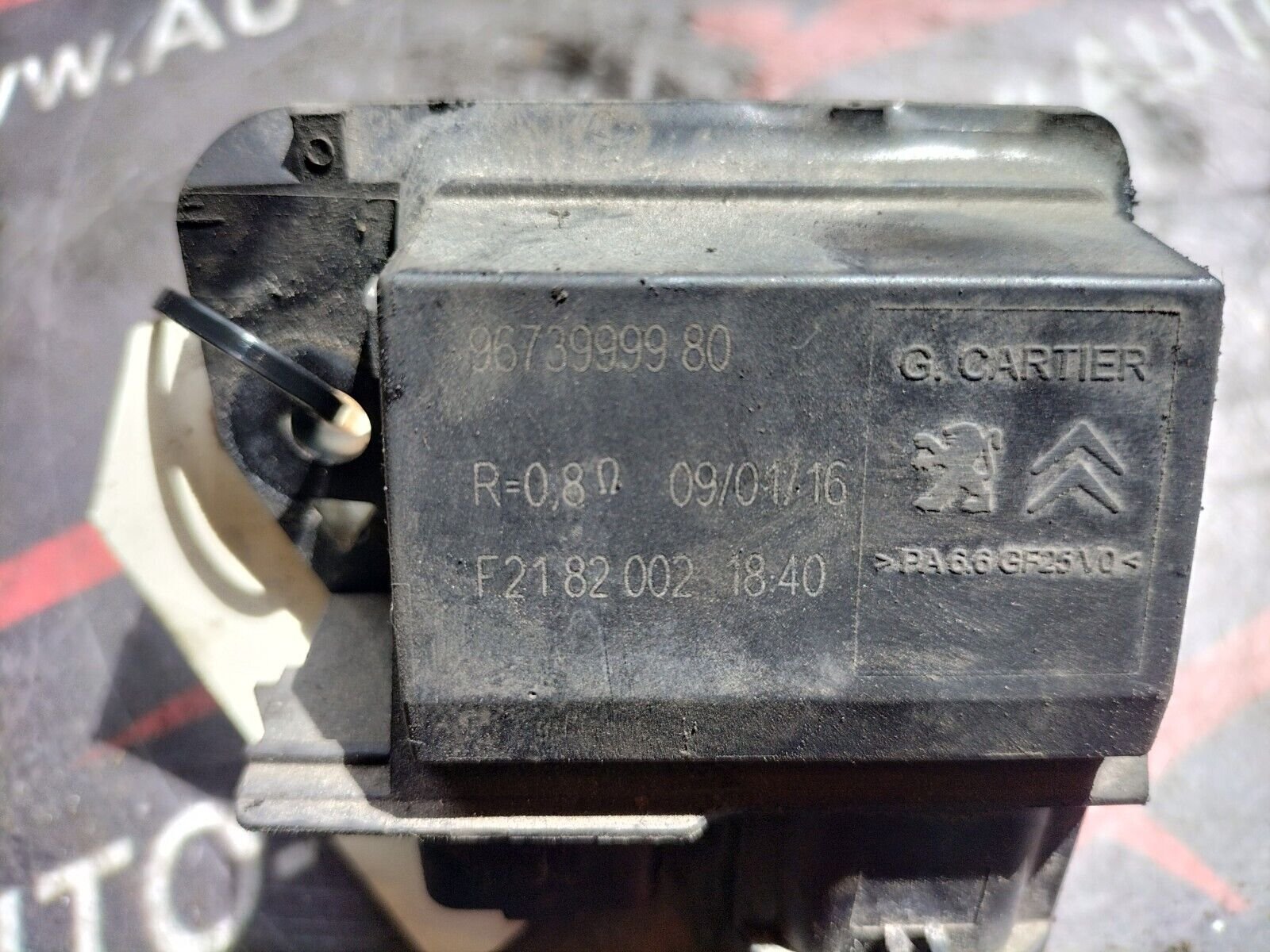 RESISTANCE  DE VENTILATEUR RADIATEUR PEUGEOT  308 II 1.2 eTHP  9673999980