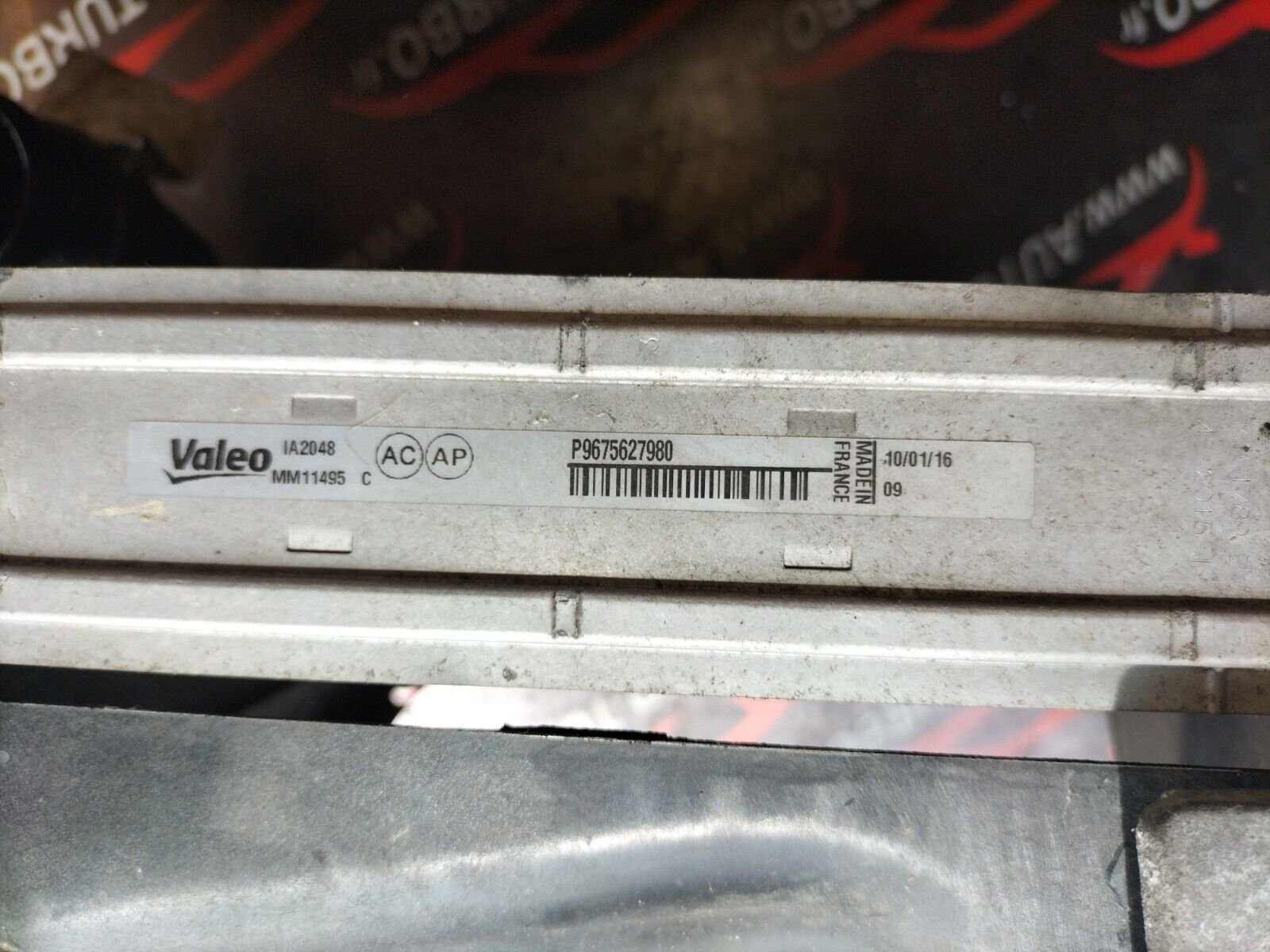 INTERCOOLER ECHANGEUR D'AIR   PEUGEOT  308 II 1.2 eTHP PURTECH P9675627980