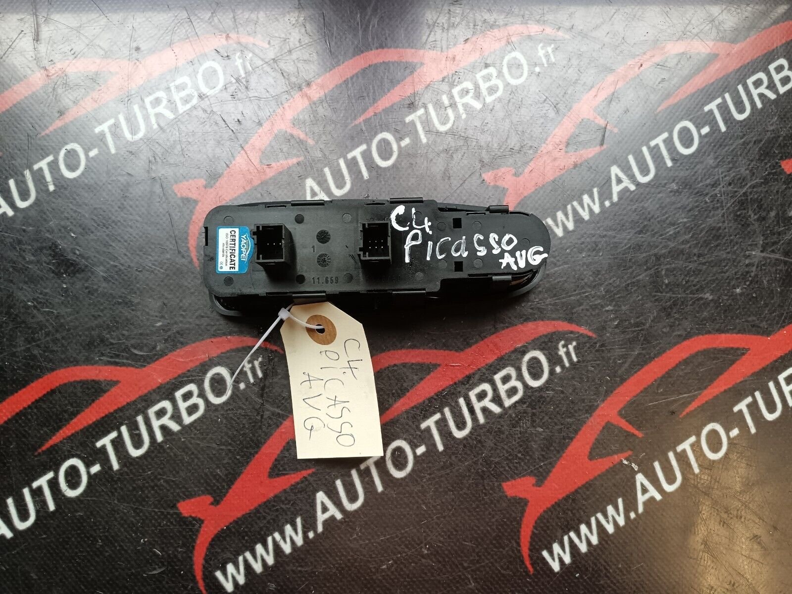 COMMANDE BOUTON LEVE VITRES AVANT GAUCHE C4 PICASSO