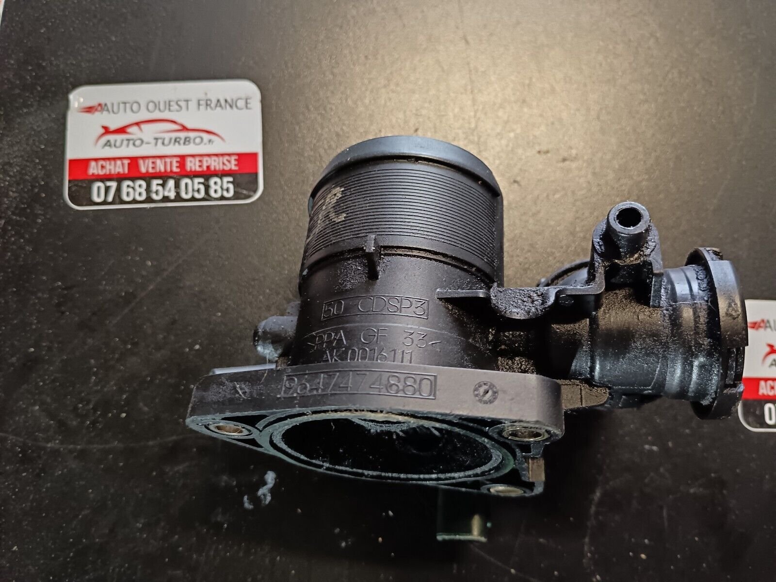 BOITIER DE PAPILLON  BOXER 2.2HDI REFERENCE: 9647474880