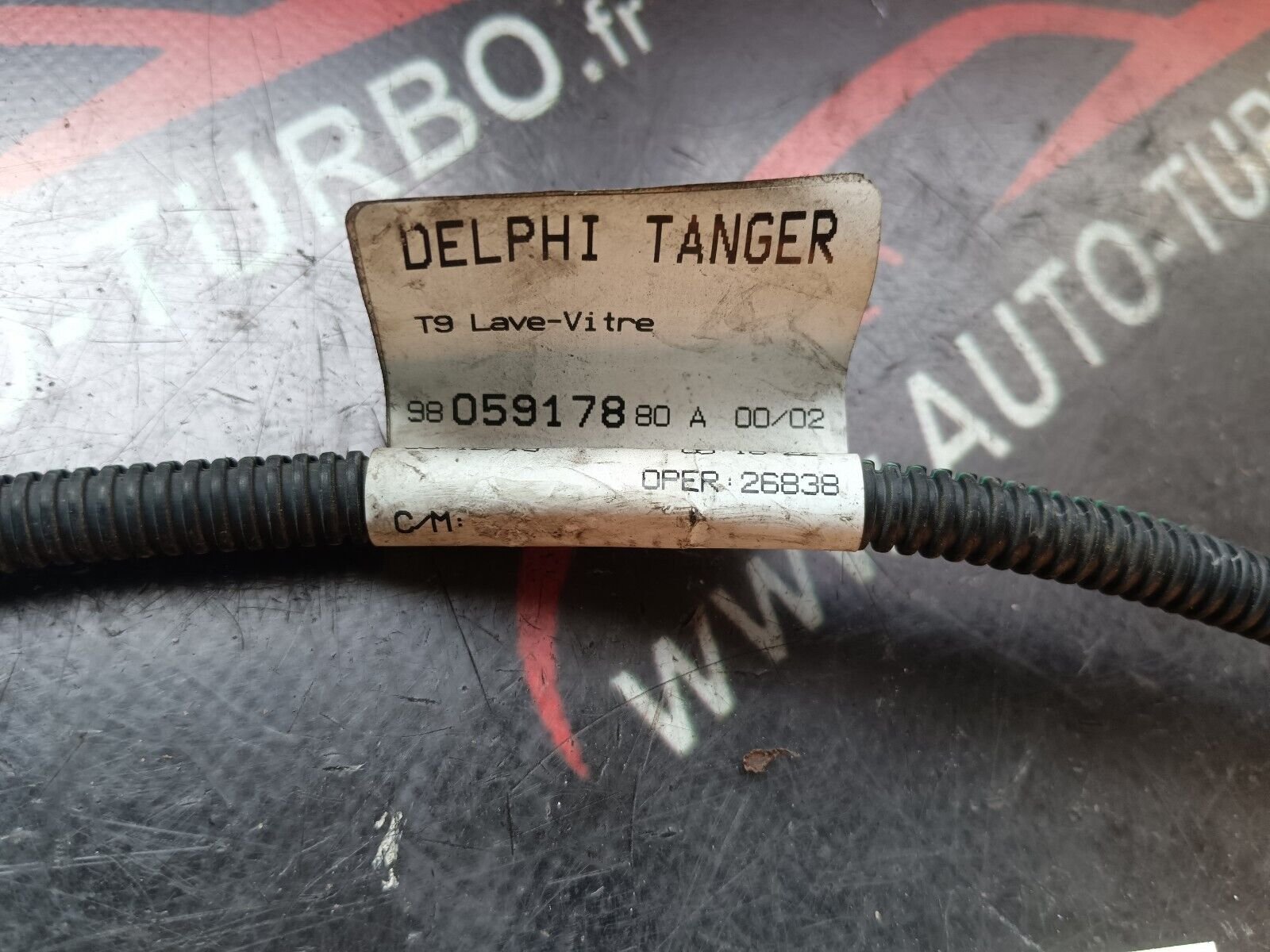 CABLE FAISCEAU POMPE PEUGEOT 308II PURTECH REFERENCE: 9805917880