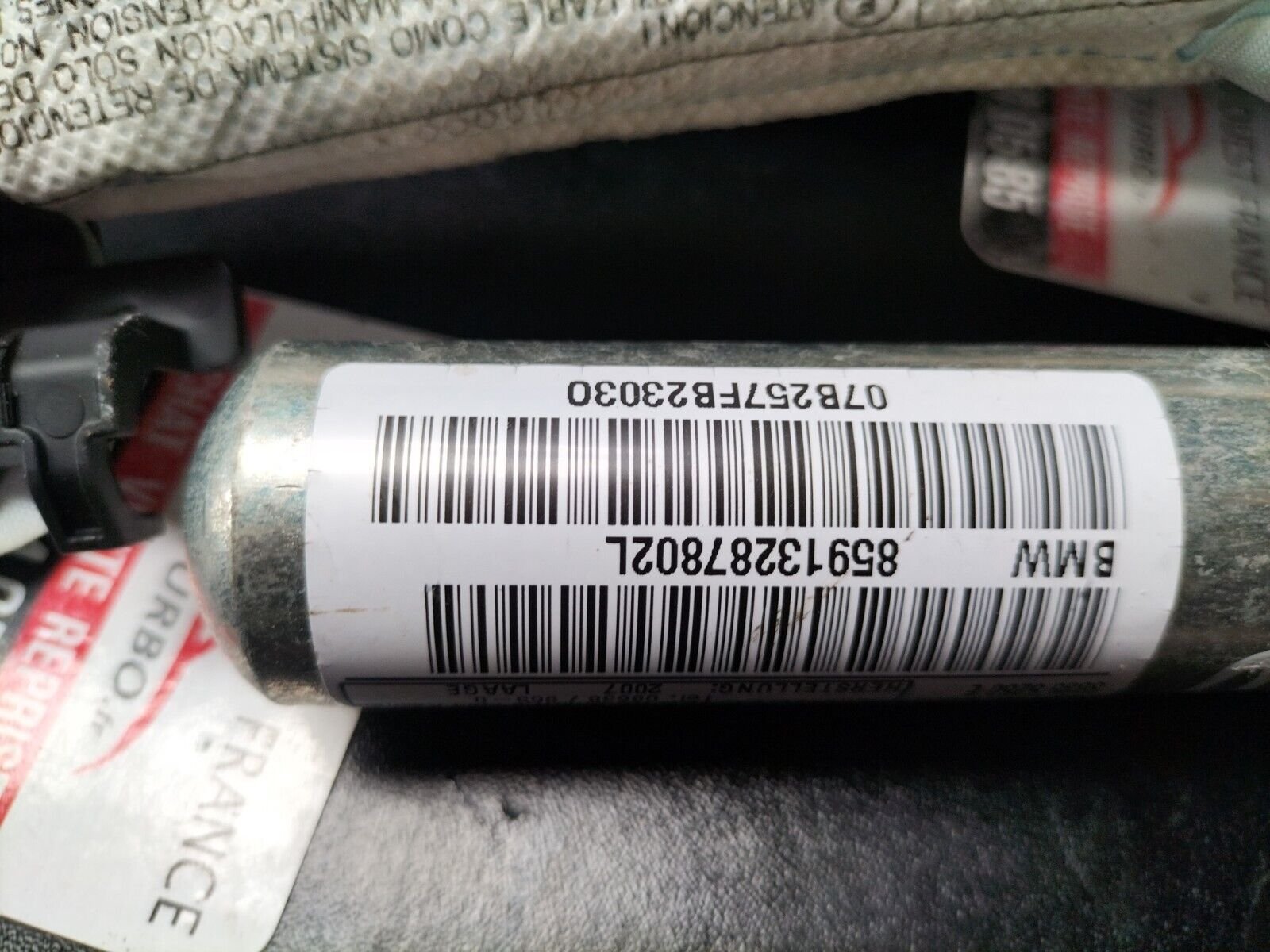 AIRBAG RIDEAUX DROITE  BMW SERIE 1 E87 85913287802L, 30355254