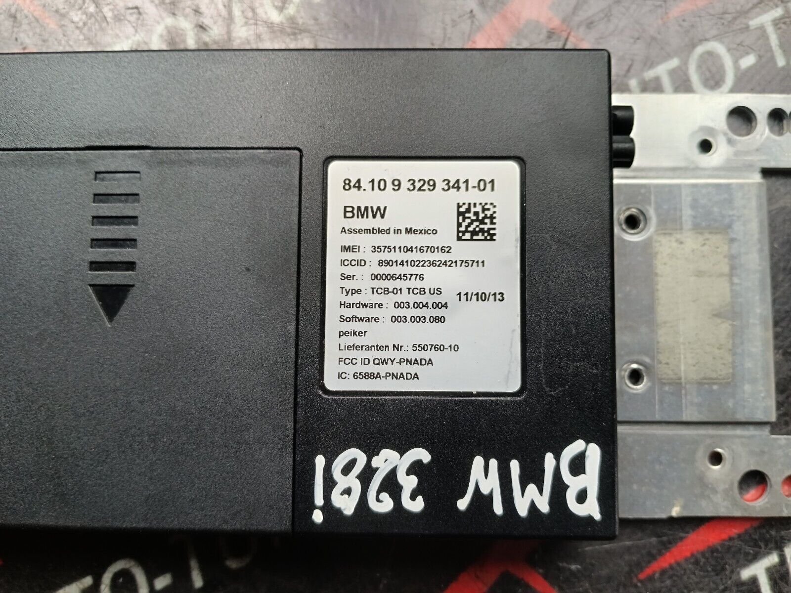 COMUNICATION BLUETOOTH  BMW 328i GT F34 REFERENCE: 9329341