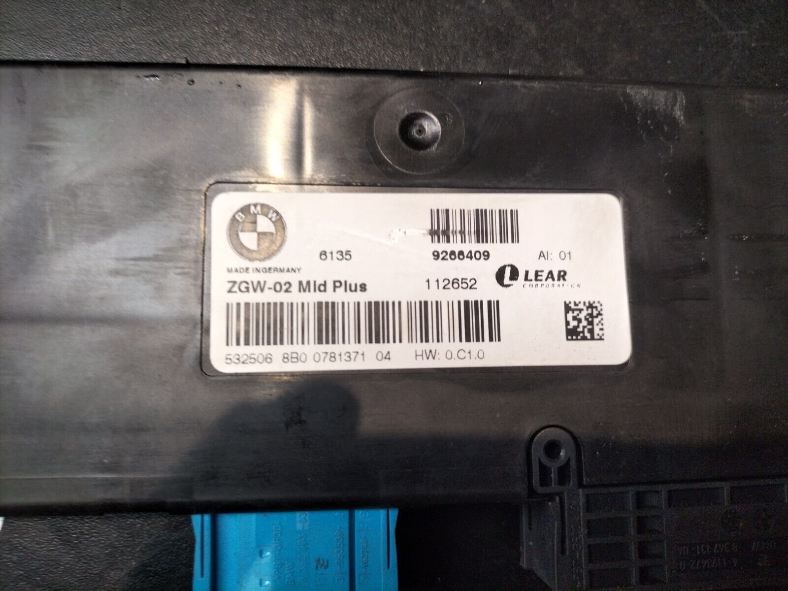 MODULE MODULE COMMANDE DE PASSEREILE BMW F10 9266409