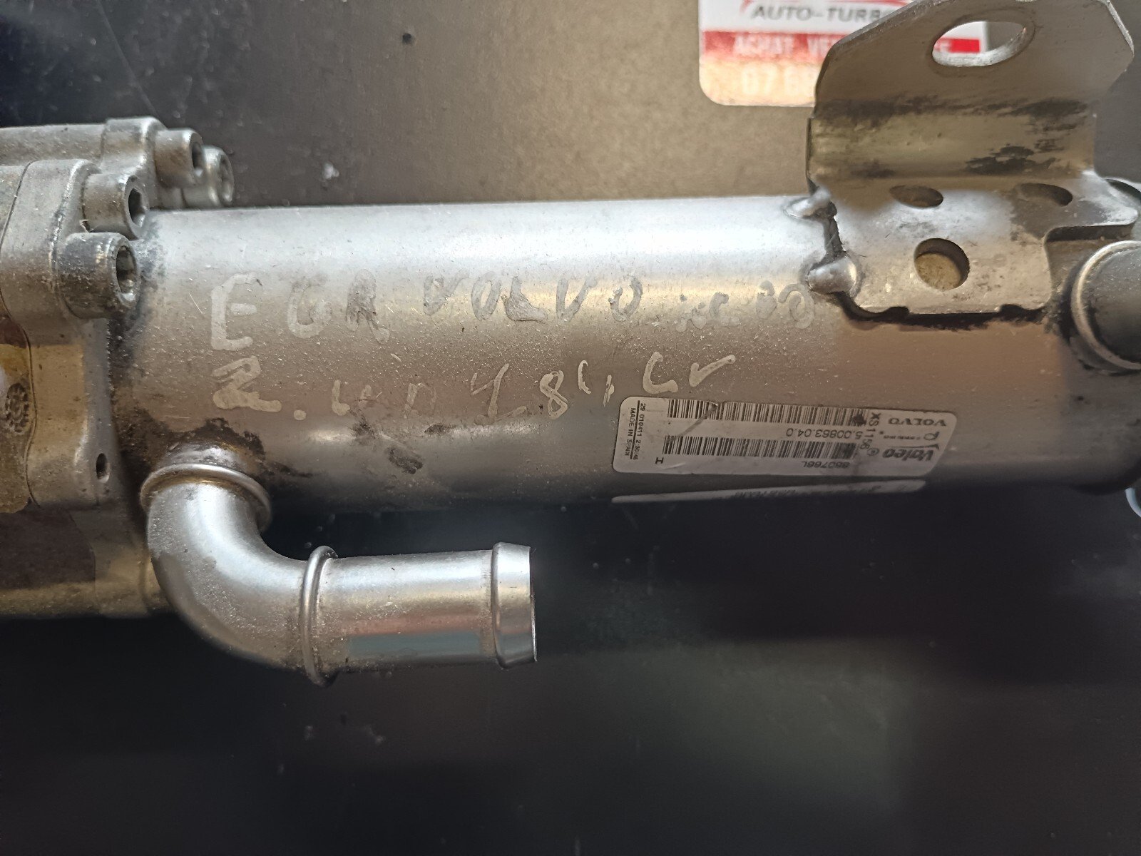 VANNE EGR VOLVO XC 90 2.5D 184CH REFERENCE: 8801828