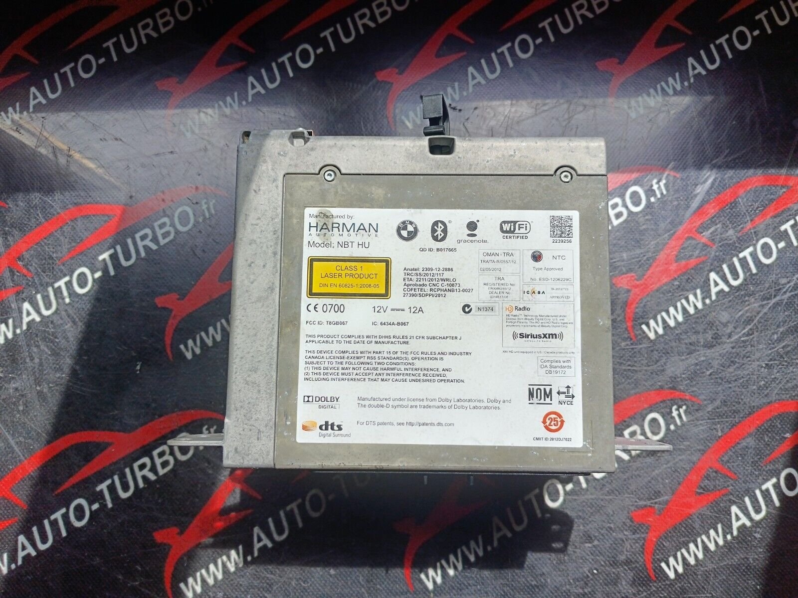 LECTEUR CD + NAVIGATION HARMAN BMW 328i GT F34 REFERENCE: CI932731901