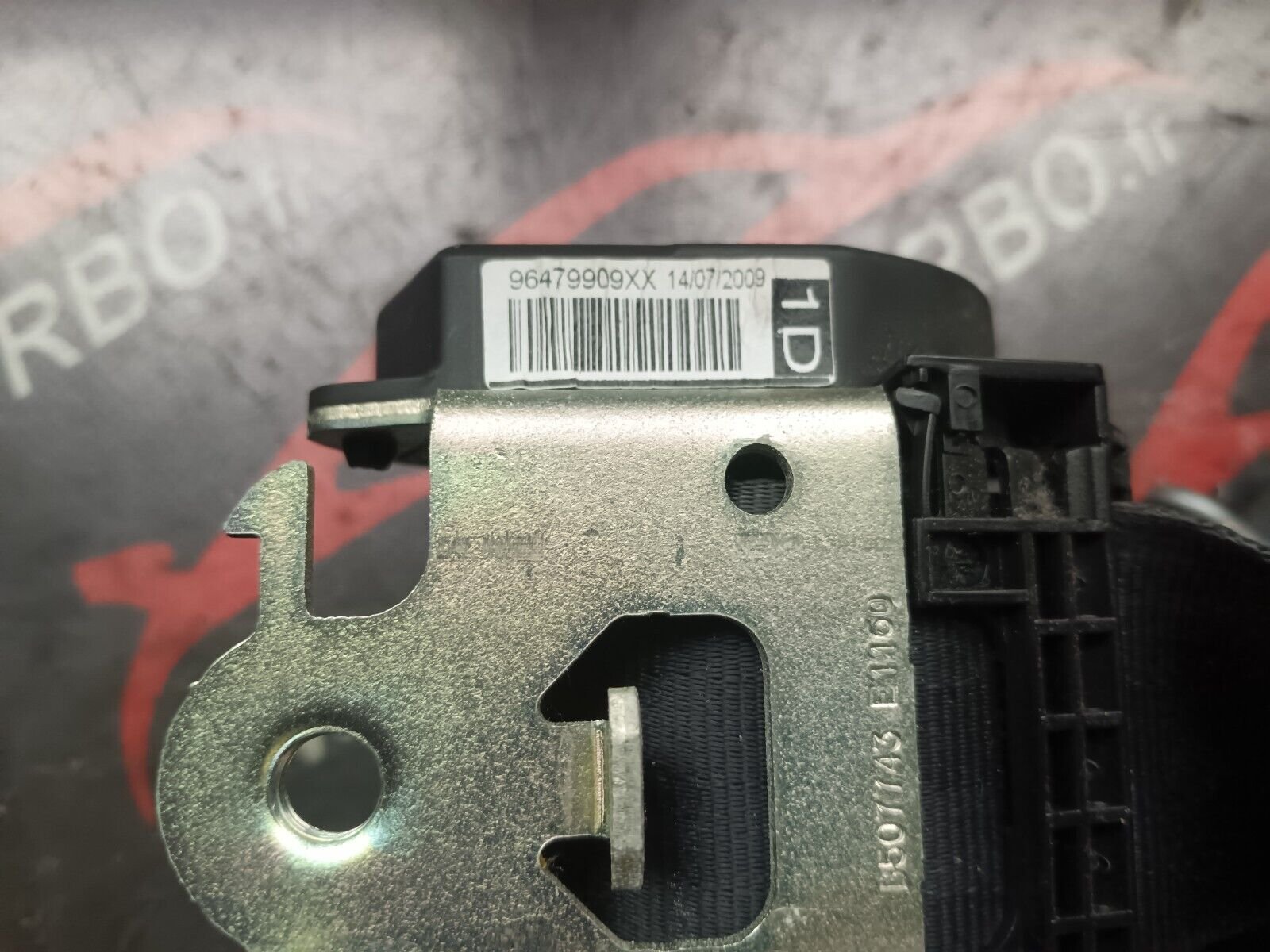 CEINTURE DE SECURITE AVANT DROIT CITROEN C4 1.6VT COUPE REFERENCE: 96479909XX