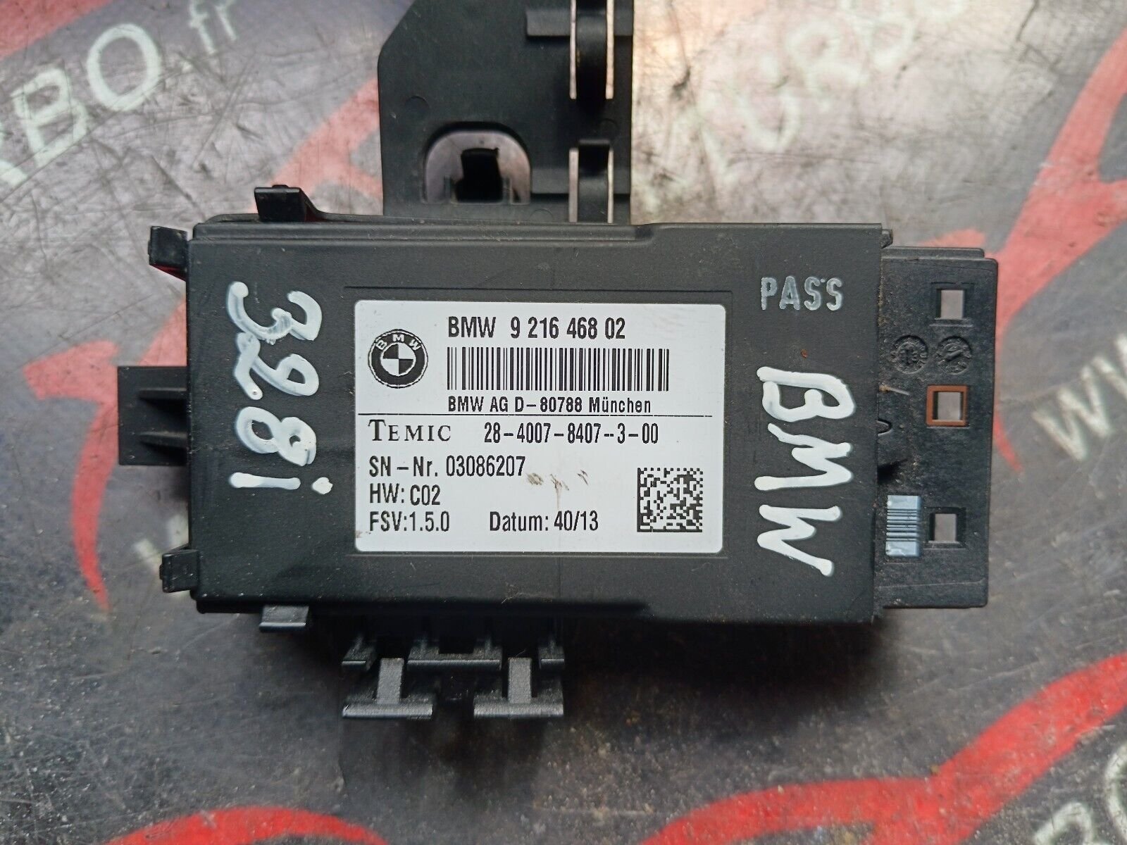 MODULE ELECTRONIQUE BMW 328i GT F34 REFERENCE: 921646802