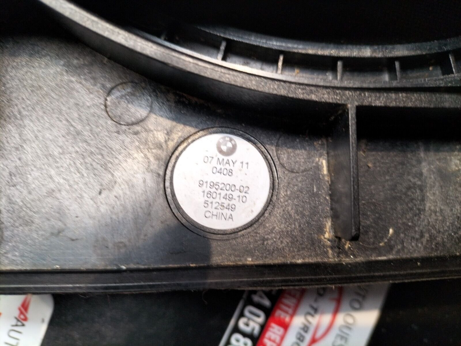 HAUT PARLEUR AVANT GAUCHE  BMW F10 160149-10, 9195199-02