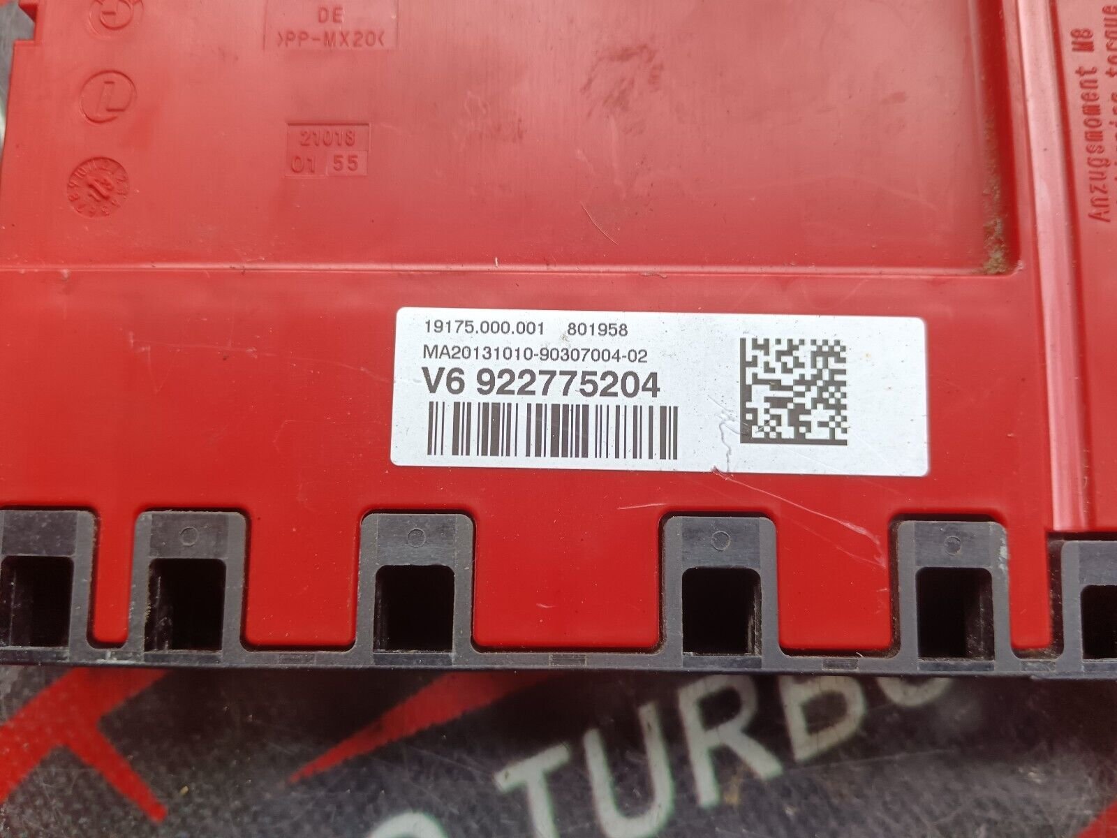 CABLE BATTERIE BMW 328i GT F34 REFERENCE922775204