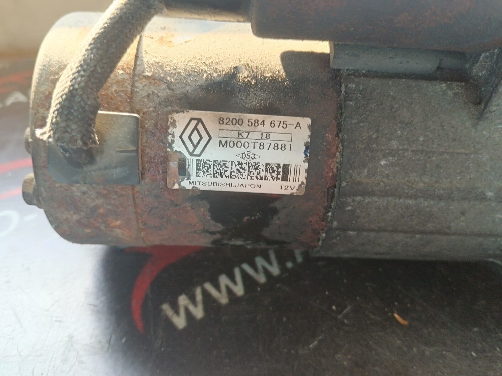 DEMARREUR RENAULT CLIO 3 1.5DCI 86CH REFERENCE: 8200584675