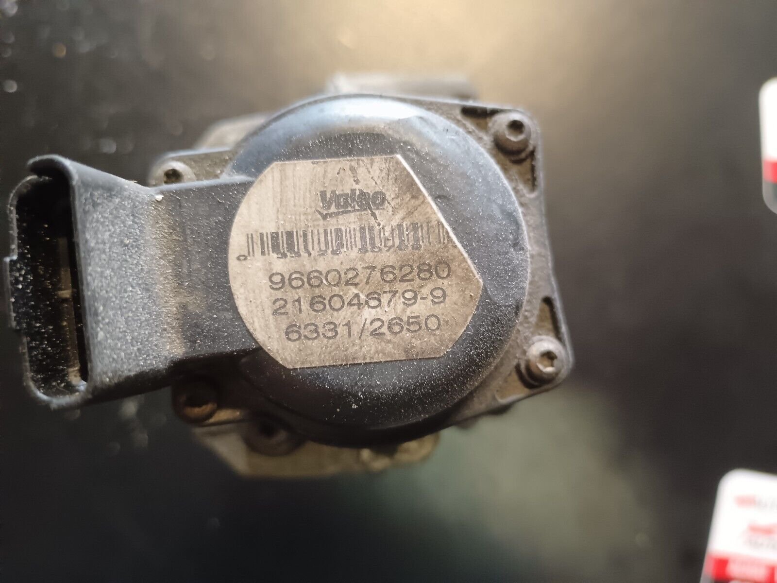 VANNE EGR PSA 1.6 HDI REFERENCE: 9660276280