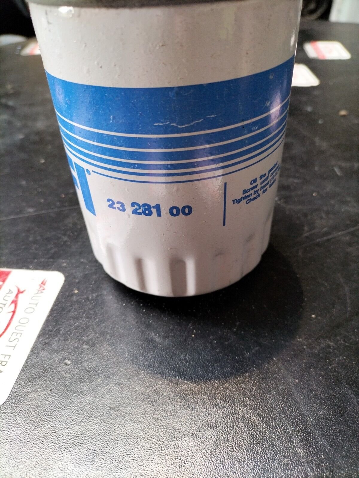 FILTRE A HUIL POUR RENAULT UFI 2328100