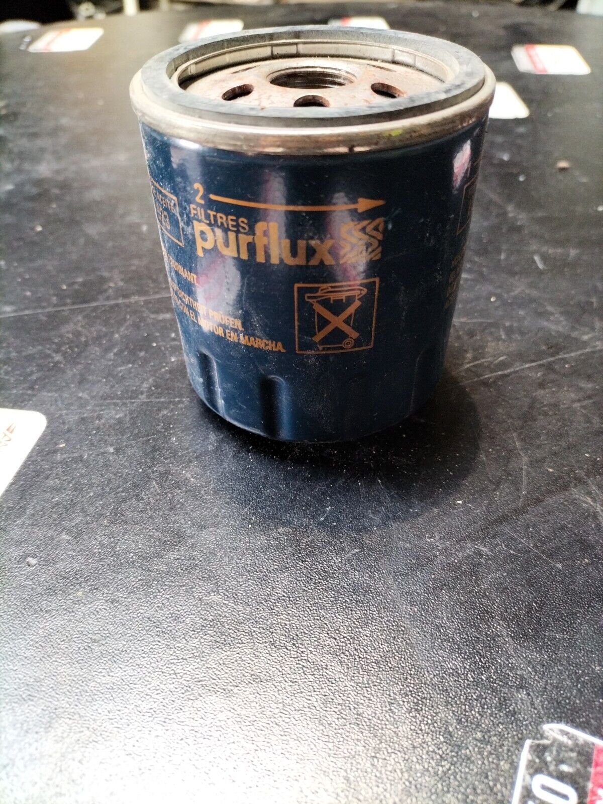 FILTRE A HUIL PEUGEOT 1.9 D 2L HDI PURFLUX LS923