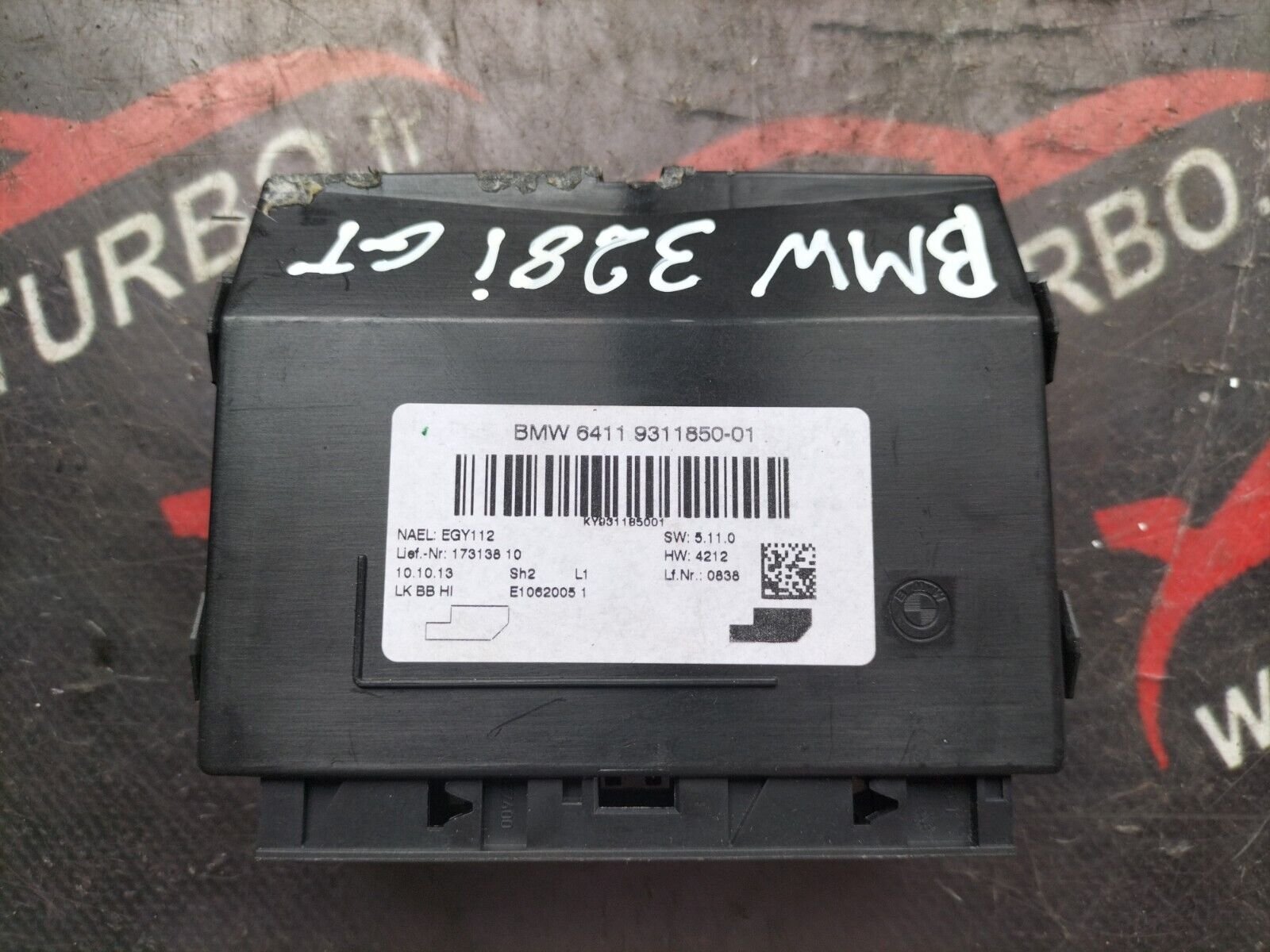 CALCULATEUR CLIMATISATION CHAUFFAGE BMW F34 . 9311850-01, 173138 10