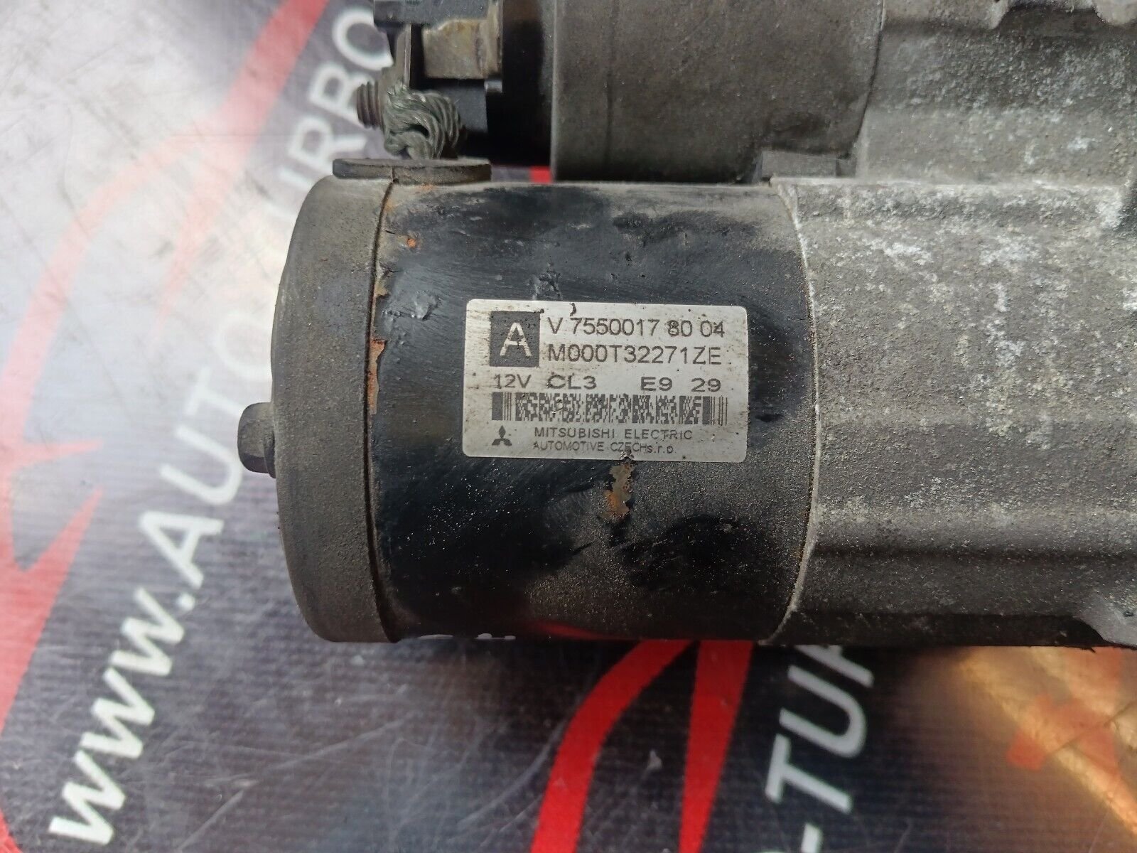 DEMARREUR CITROEN C4 1.6VTI 90CH REFERENCE: V755001780