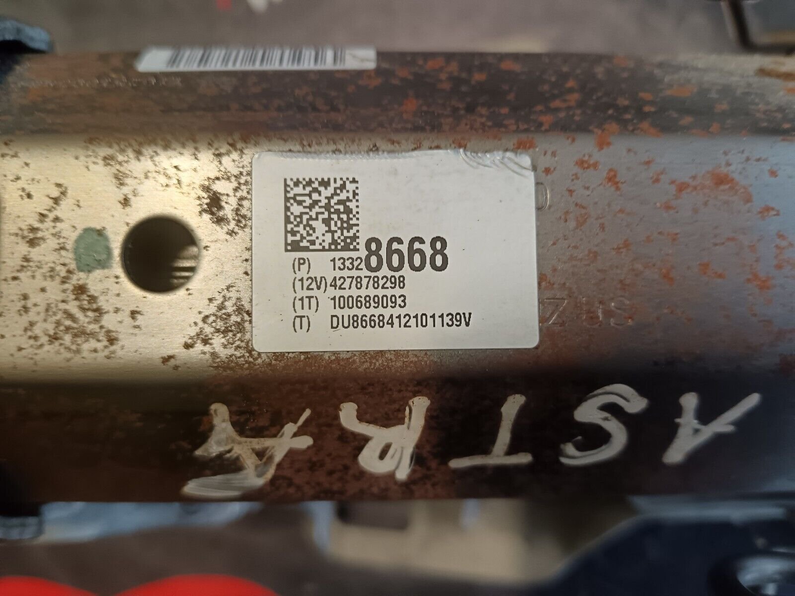 COLONNE DE DIRECTION OPEL ASTRA J REFERENCE: 13328668