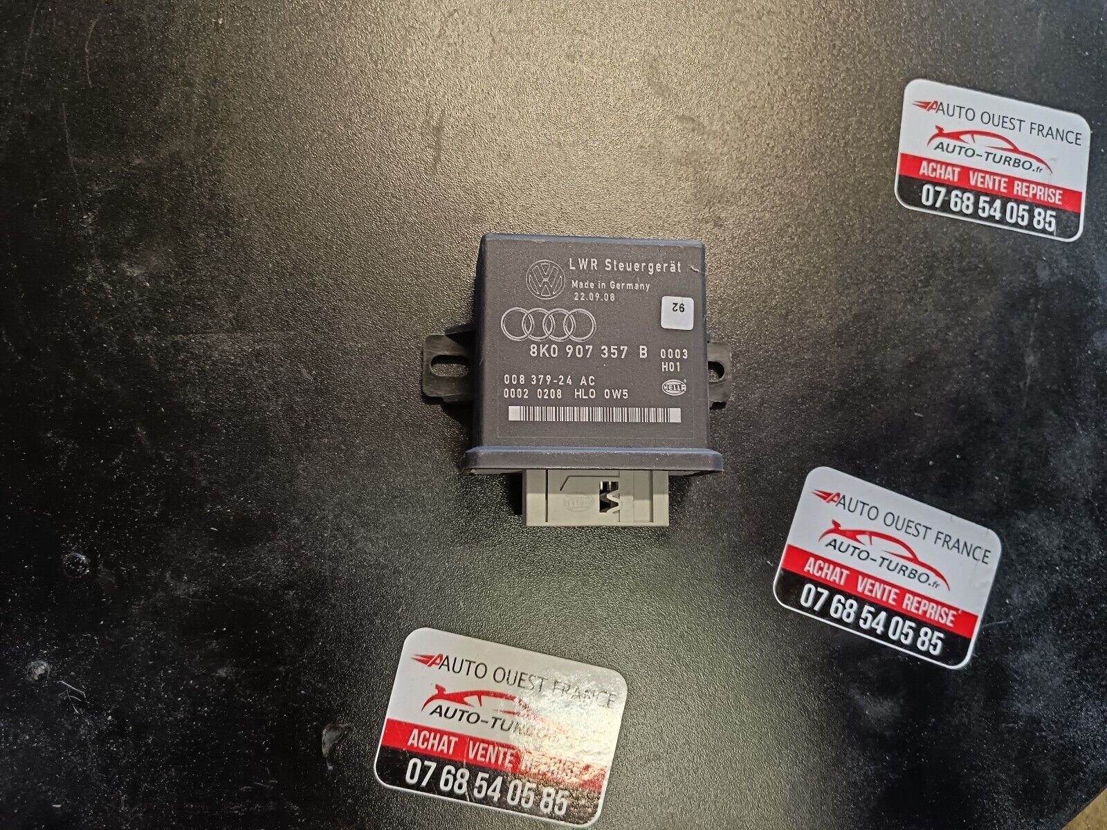 COMMANDE REGLAGE PHARE AUDI A 5, A4 REFERENCE: 8K0907357