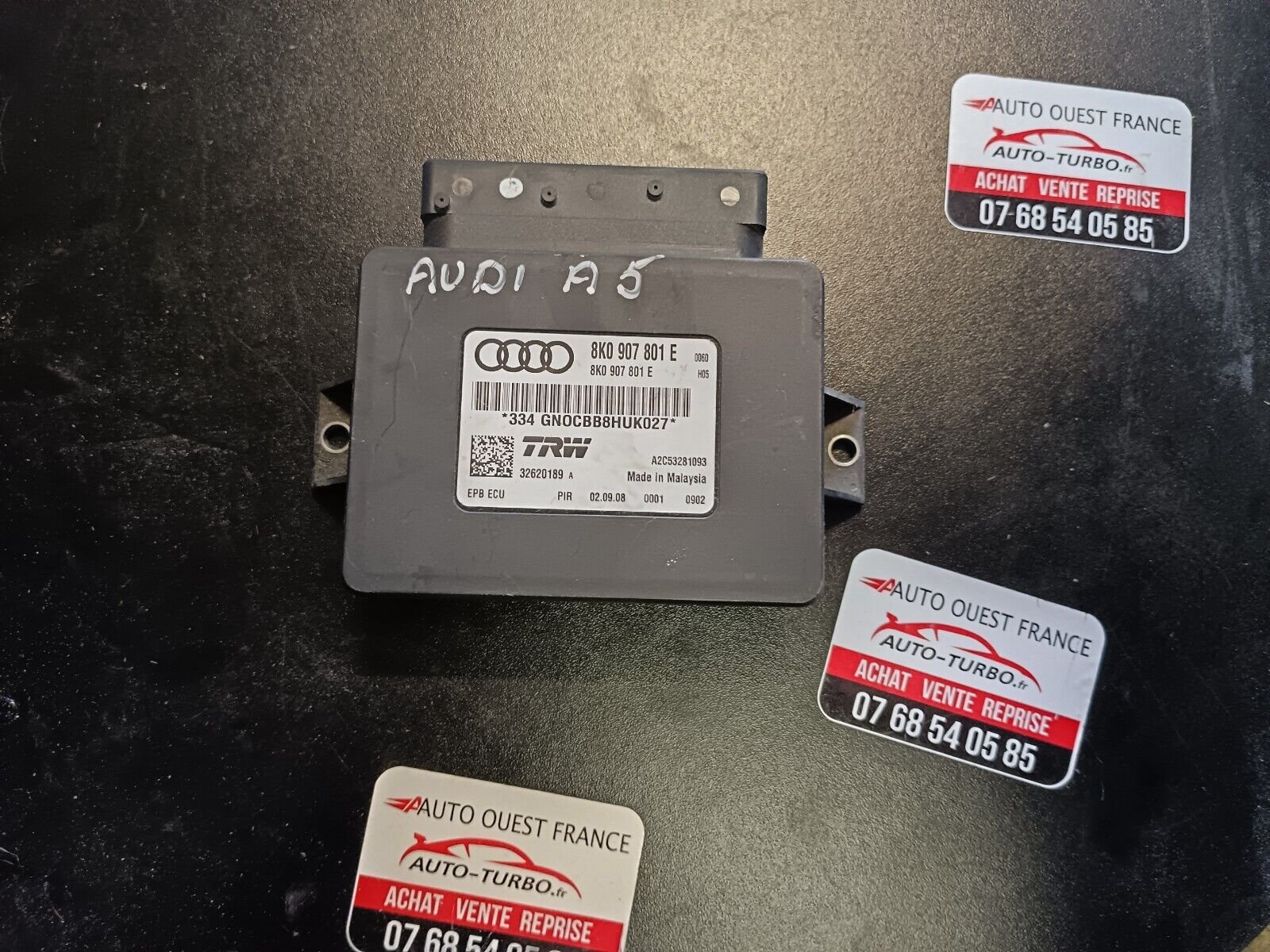 MODULE ELECTRONIQUE FREIN AUDI A5 REFERENCE: 8K0907801