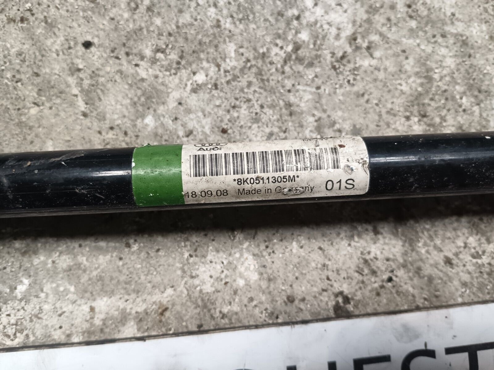 BARRE STABILISATRICE AUDI A5 REFERENCE: 8K0511305K