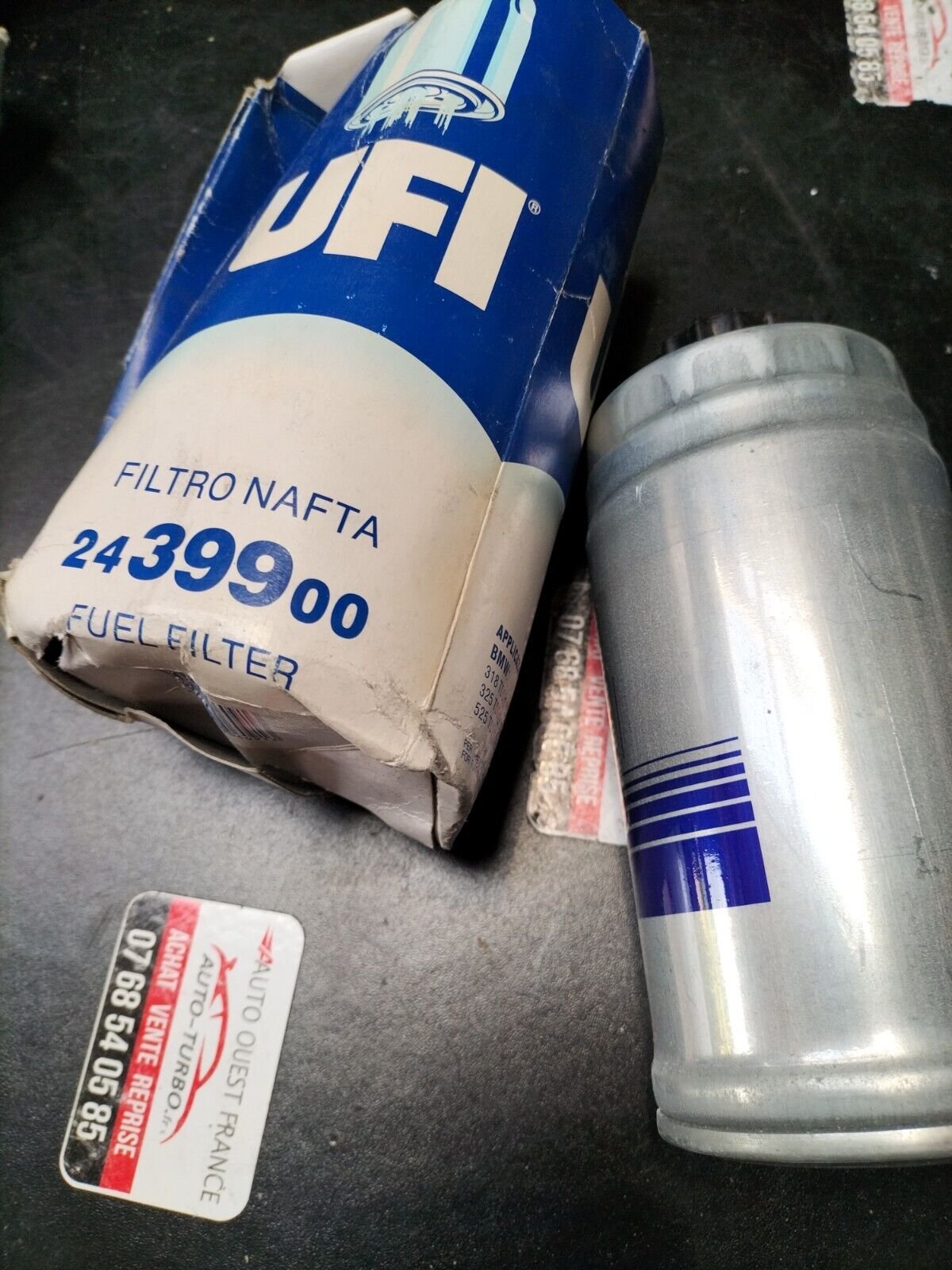 FILTRE A CARBURANT BMW SERIE 5 UFI 2439900, 13322245006, 13322246135