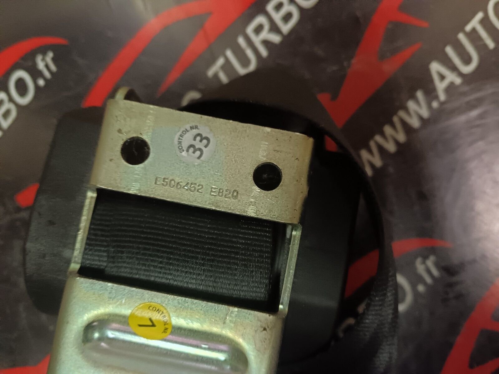 CEINTURE DE SECURITE ARRIERE DROIT CITROEN C4 REFERENCE: E506452