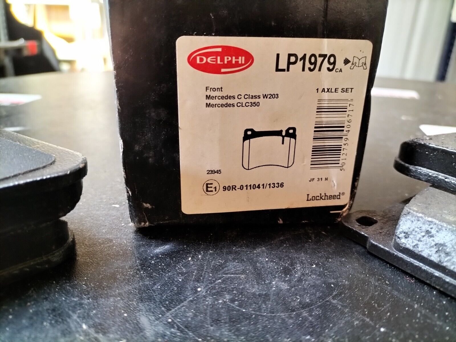 PLAQUETTES DE FREIN MERCEDES CLC350 , C (W203) DELPHI LP1979