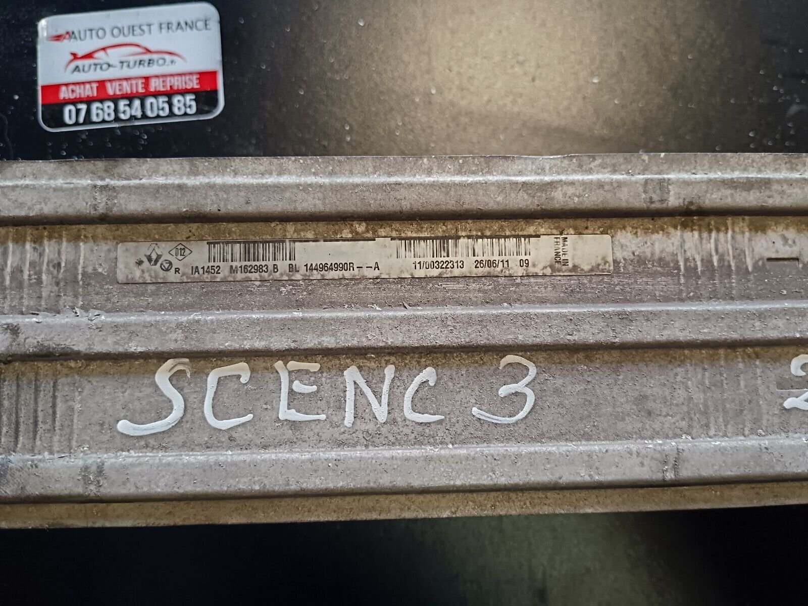 INTERCOOLER RENAULT SCENIC 3 1.5DCI 110CH REFERENCE: 144964990R