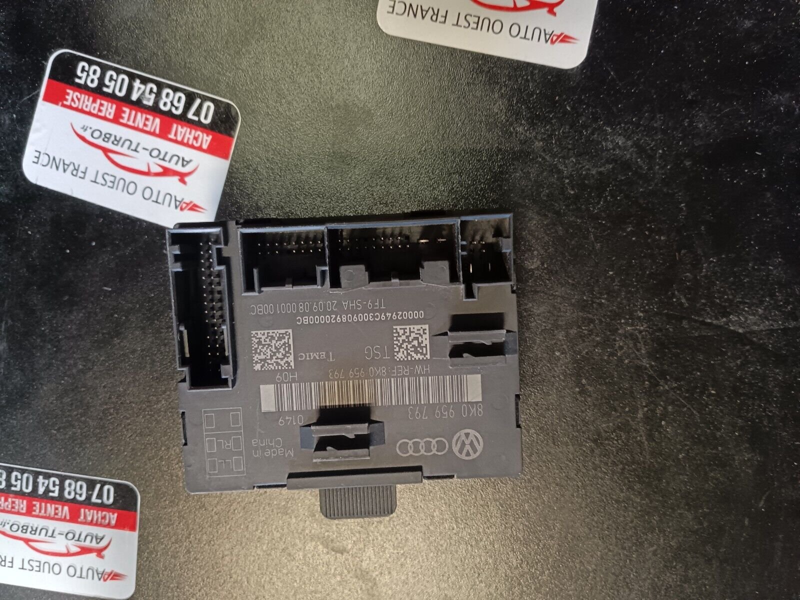 MODULE CONTROLE PORTE AVANT GAUCHE AUDI A5 REFERENCE: 8K0959793