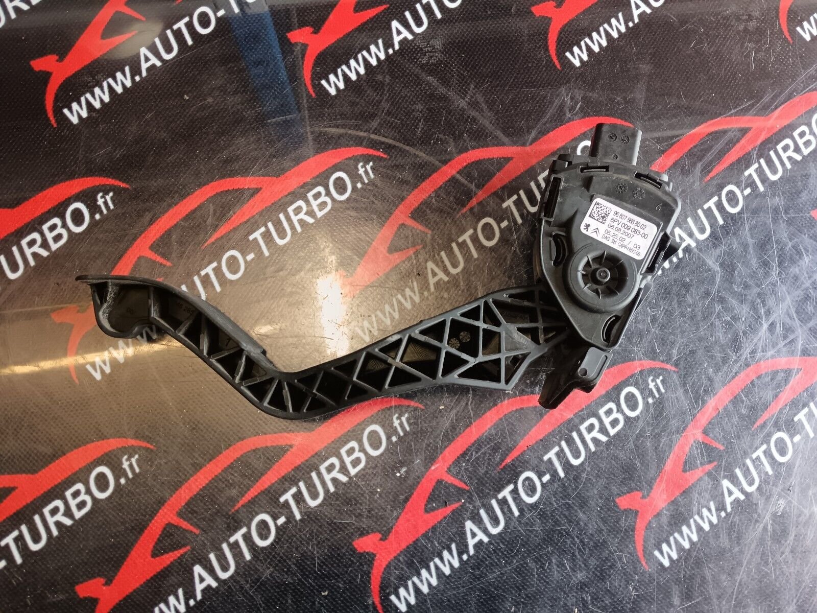 PEDALE ACCELERATEUR PEUGEOT 207 REFERENCE 9680756880