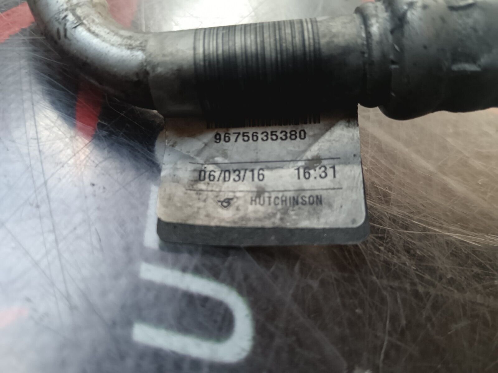 TUYAU DURIT CLIMATISATION PEUGEOT 308SW II REFERENCE: 9675635380