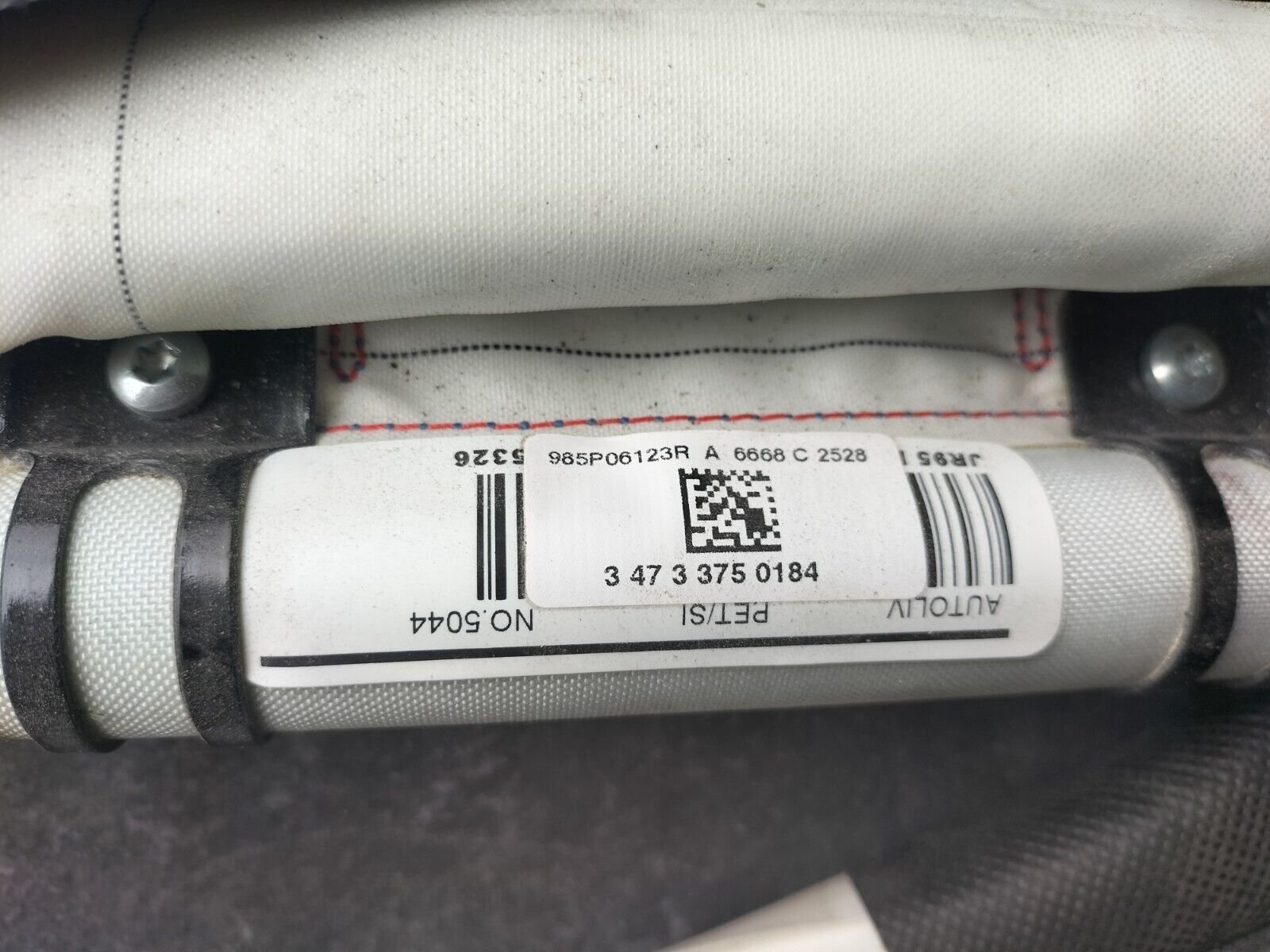 AIRBAG RIDEAU LATERAL DROIT RENAULT SCENIC III . 985P06123R