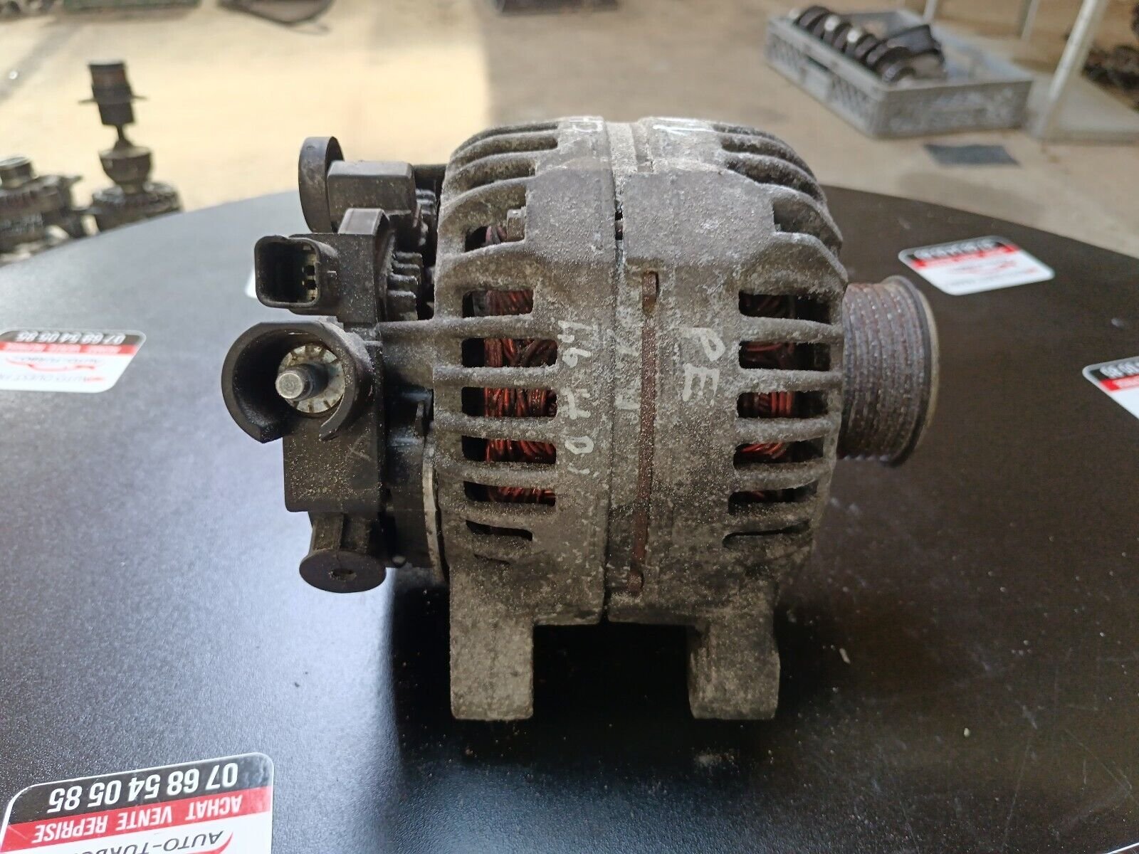 ALTERNATEUR  PSA 1.6HDI 90CH POULIE A REMPLACER REFERENCE: 9646321880