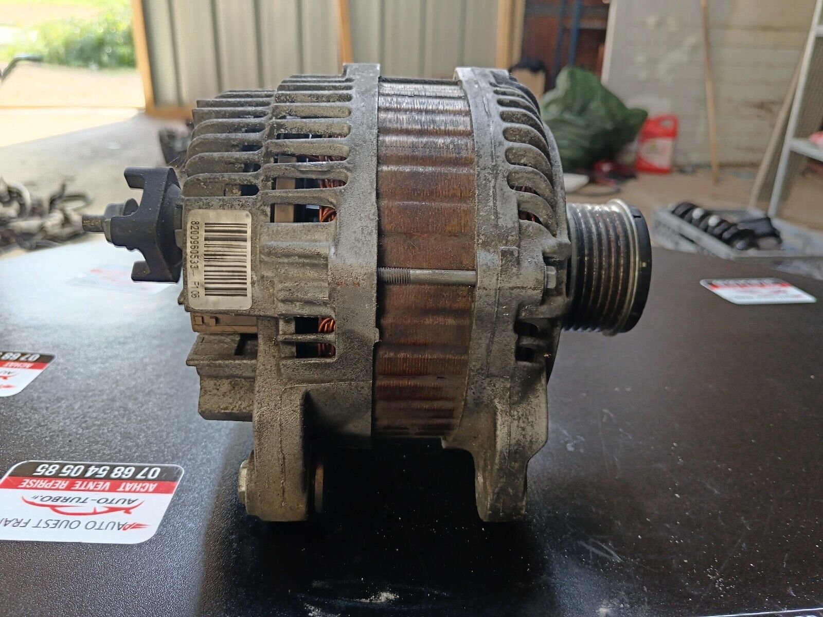 ALTERNATEUR  RENEULT MEGAN SCENIC3 1.5DCI110CH REFERENCE: 8200960533