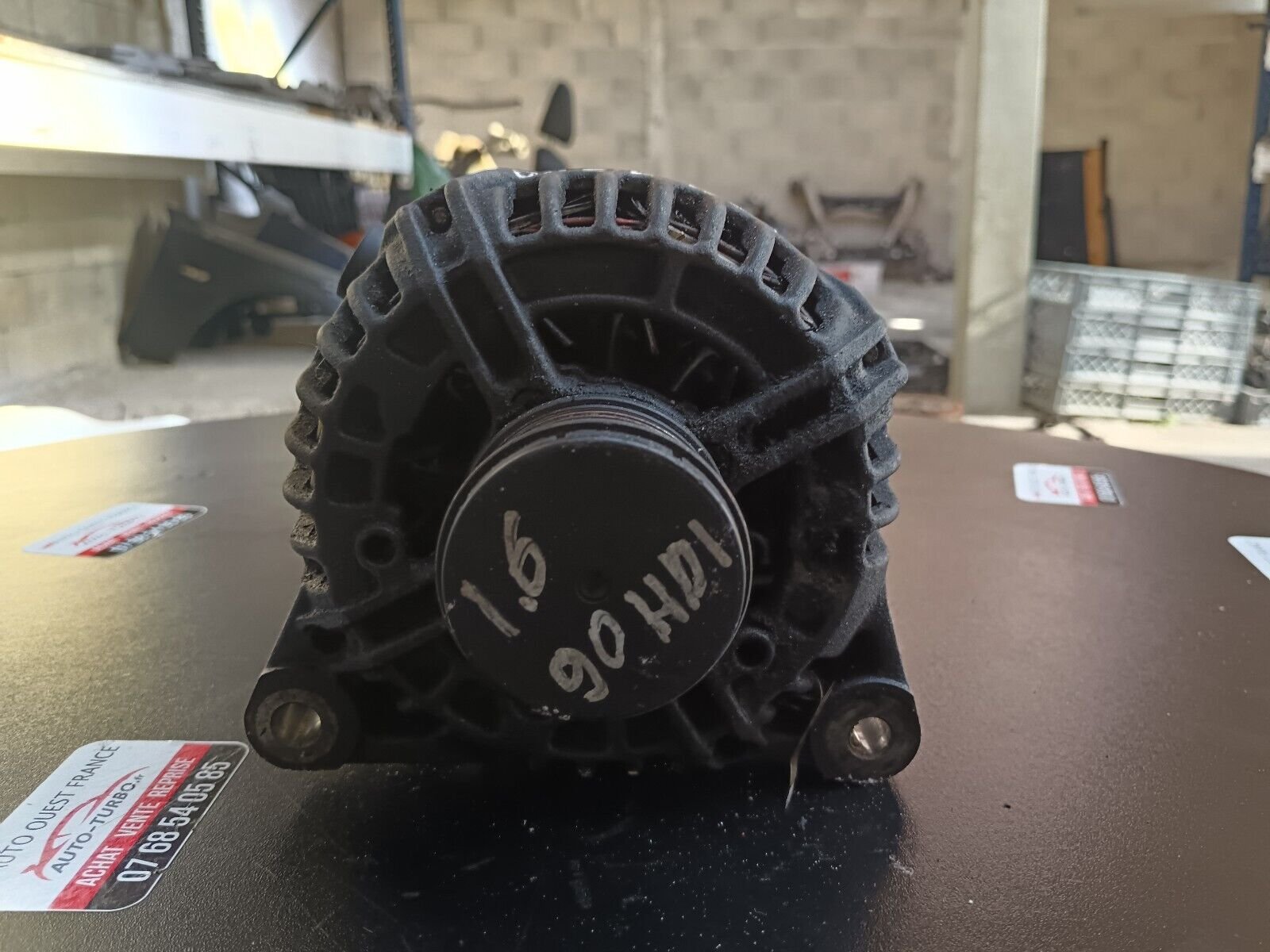 ALTERNATEUR  PSA 1.6 HDI 90 CH REFERENCE: 9646321880