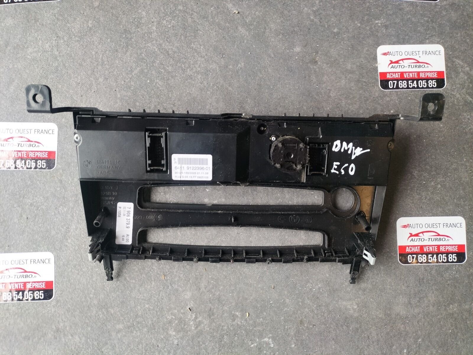 UNITE COMMANDE CLIMATISATION BMW E60 6411 9122396-01