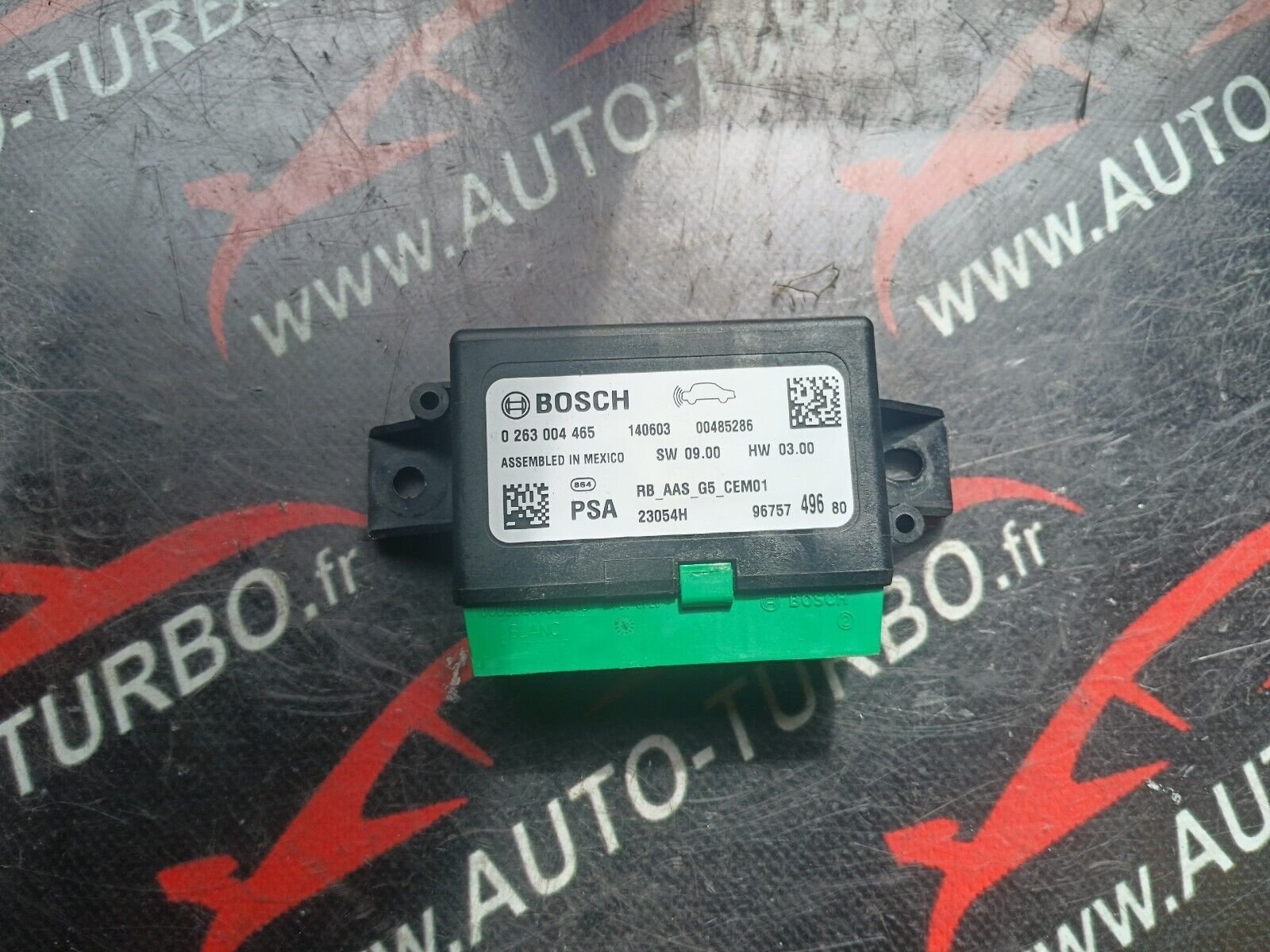BOITIER D'AIDE  AU STATIONNEMENT PEUGEOT 2008 1.6HDI 110CH REFERENCE: 9675749680