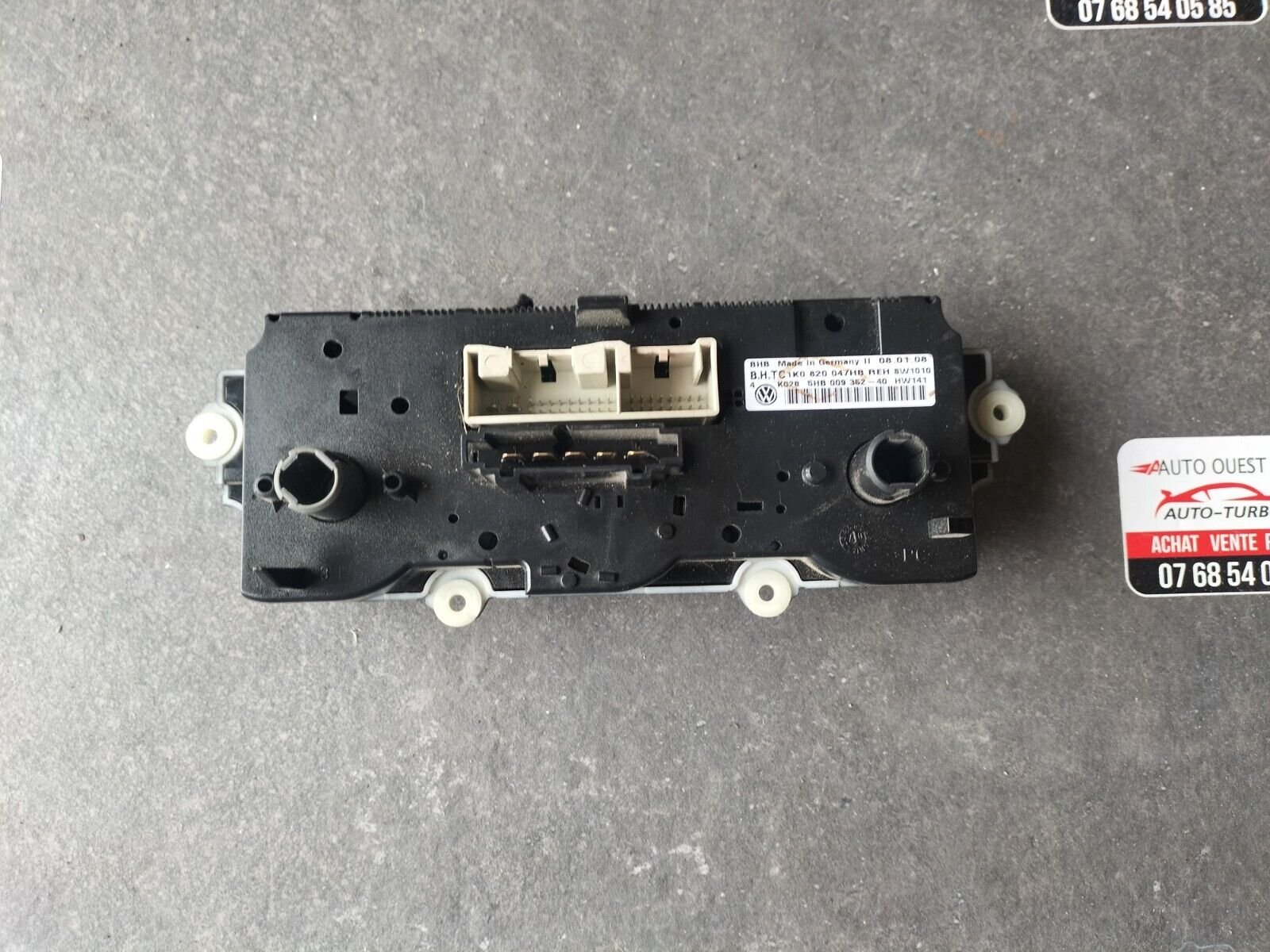 UNITE COMMANDE CLIM/CHAUFFAGE VOLKSWAGEN EOS, PASSAT 1K0820047HB