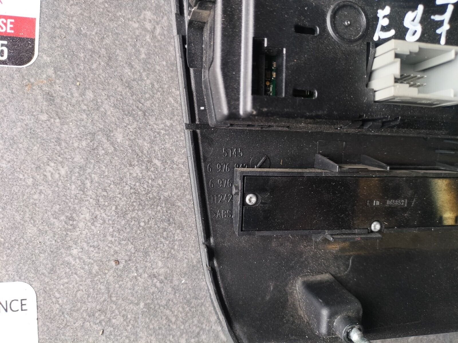 UNITE COMMANDE CLIM/CHAUFFAGE BMW SERIE E81/E87/E90/E91 6411 9162983-01