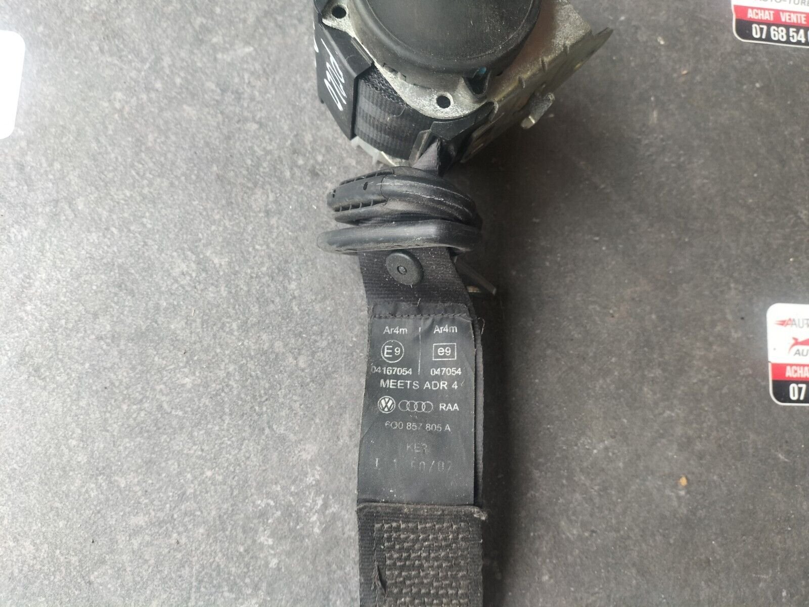 CEINTURE DE SECURITE ARRIERE DROIT VOLKSWAGEN POLO IV 6Q0857805A